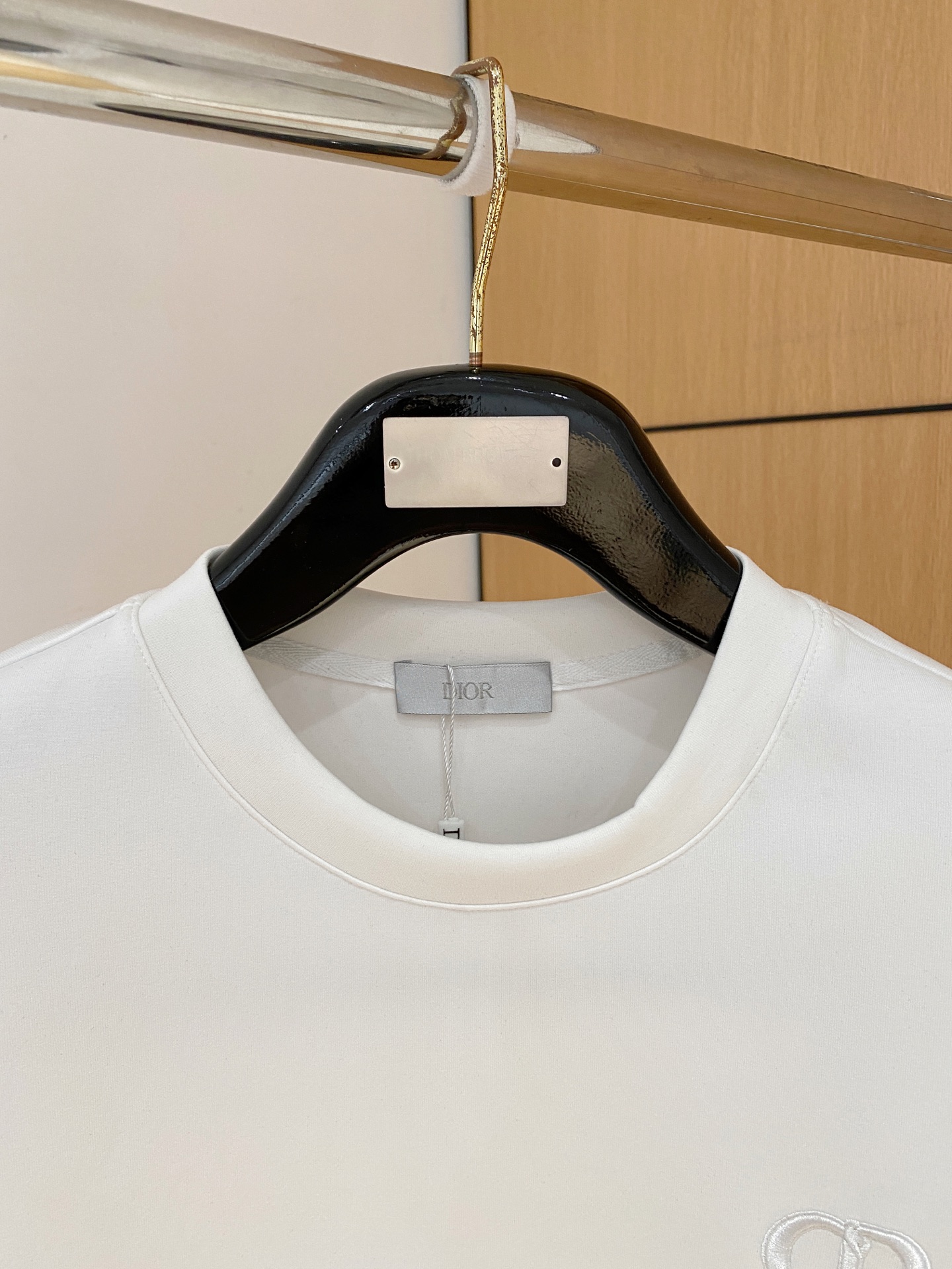 Dior Male Hoodie Cotton Black Xs-s-m-l