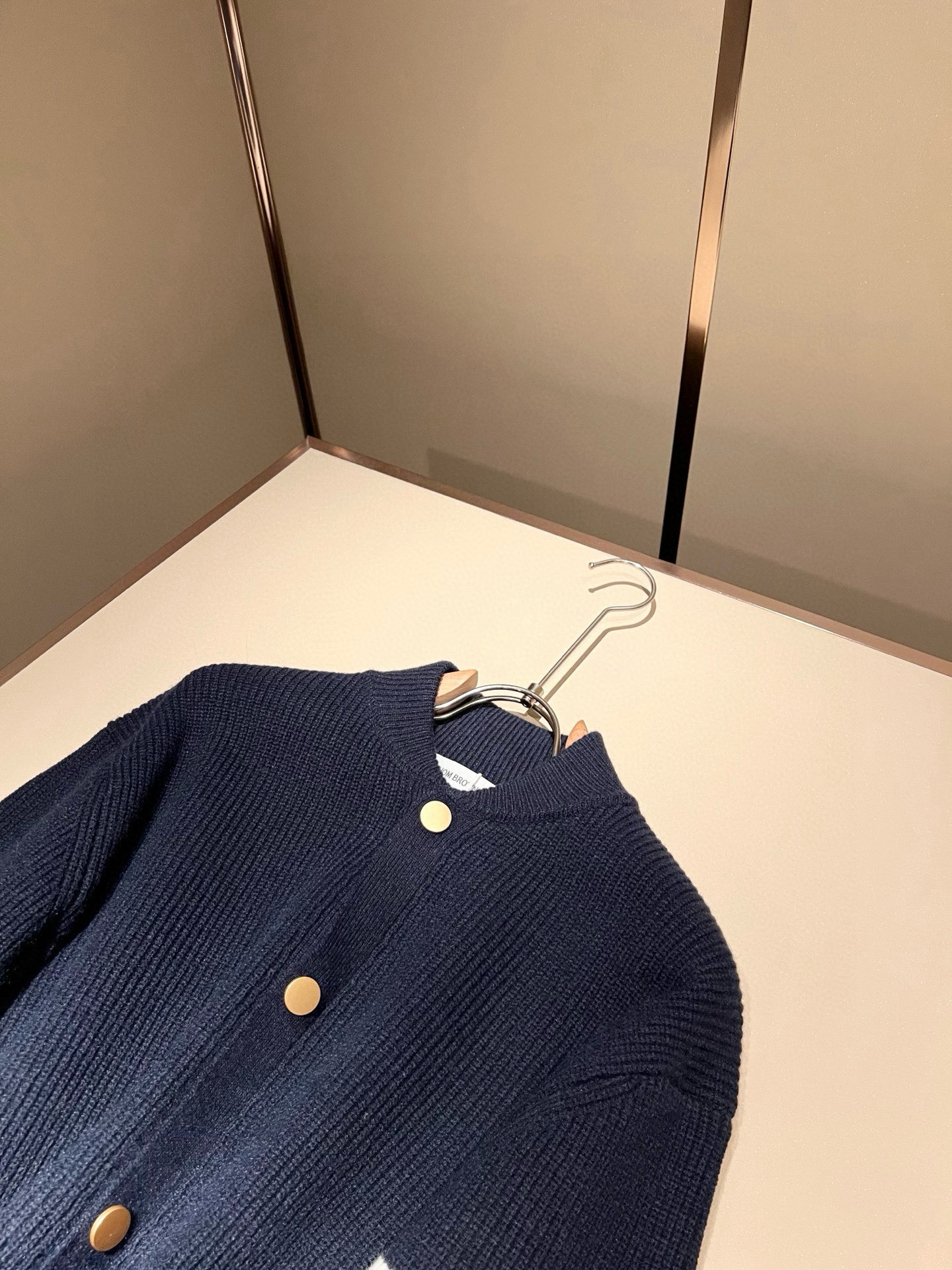 Thom Browne Couple Basic Clothing Wool Striped M-xl