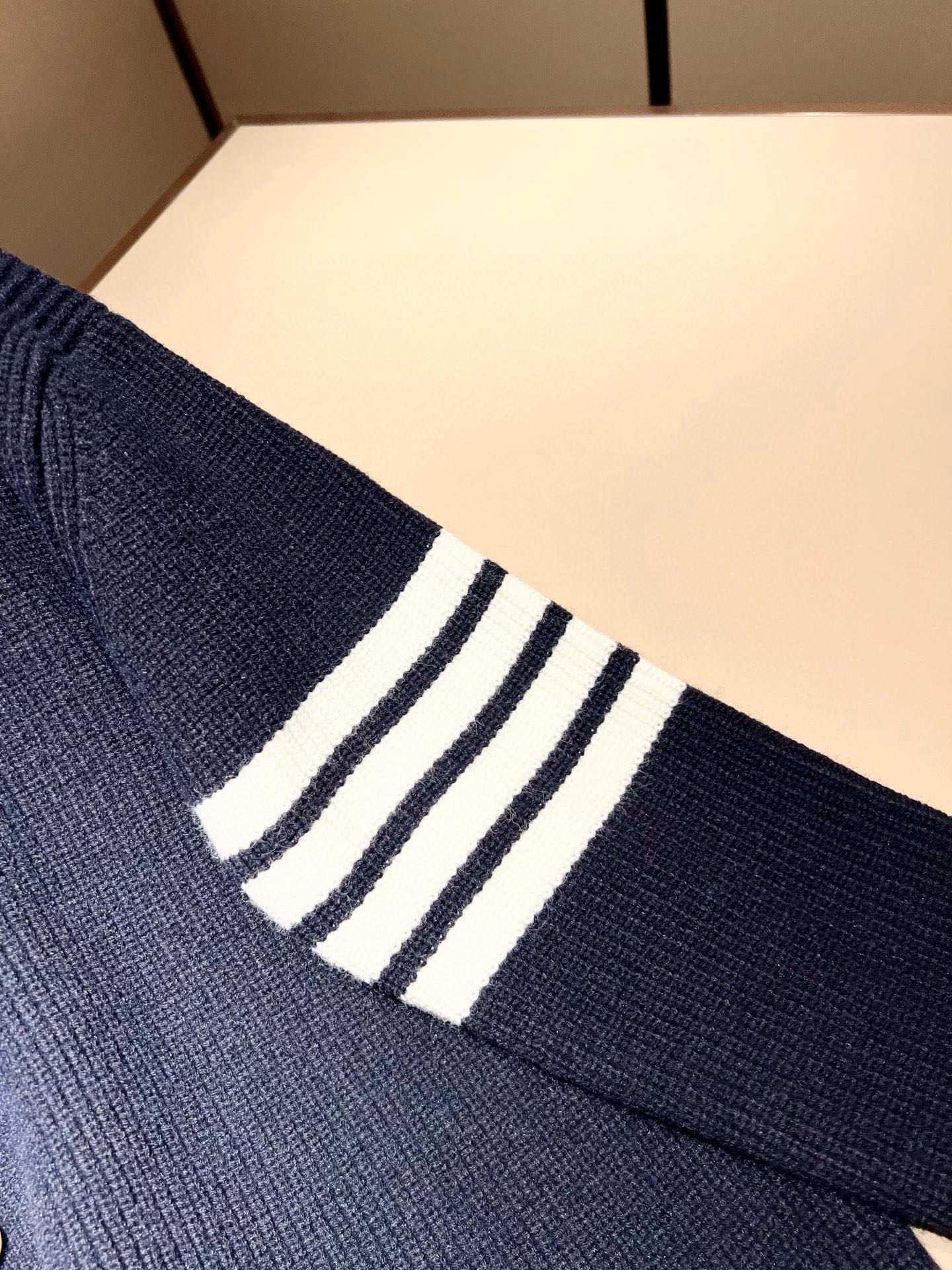 Thom Browne Couple Basic Clothing Wool Striped M-xl