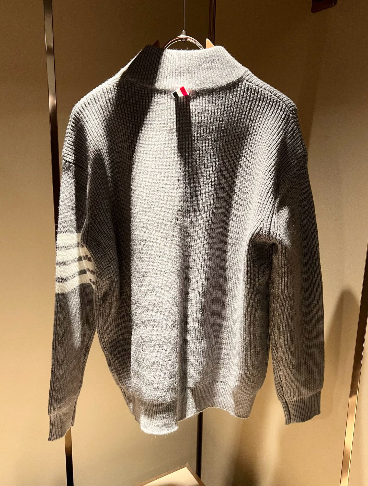 Thom Browne Couple Basic Clothing Wool Striped M-xl
