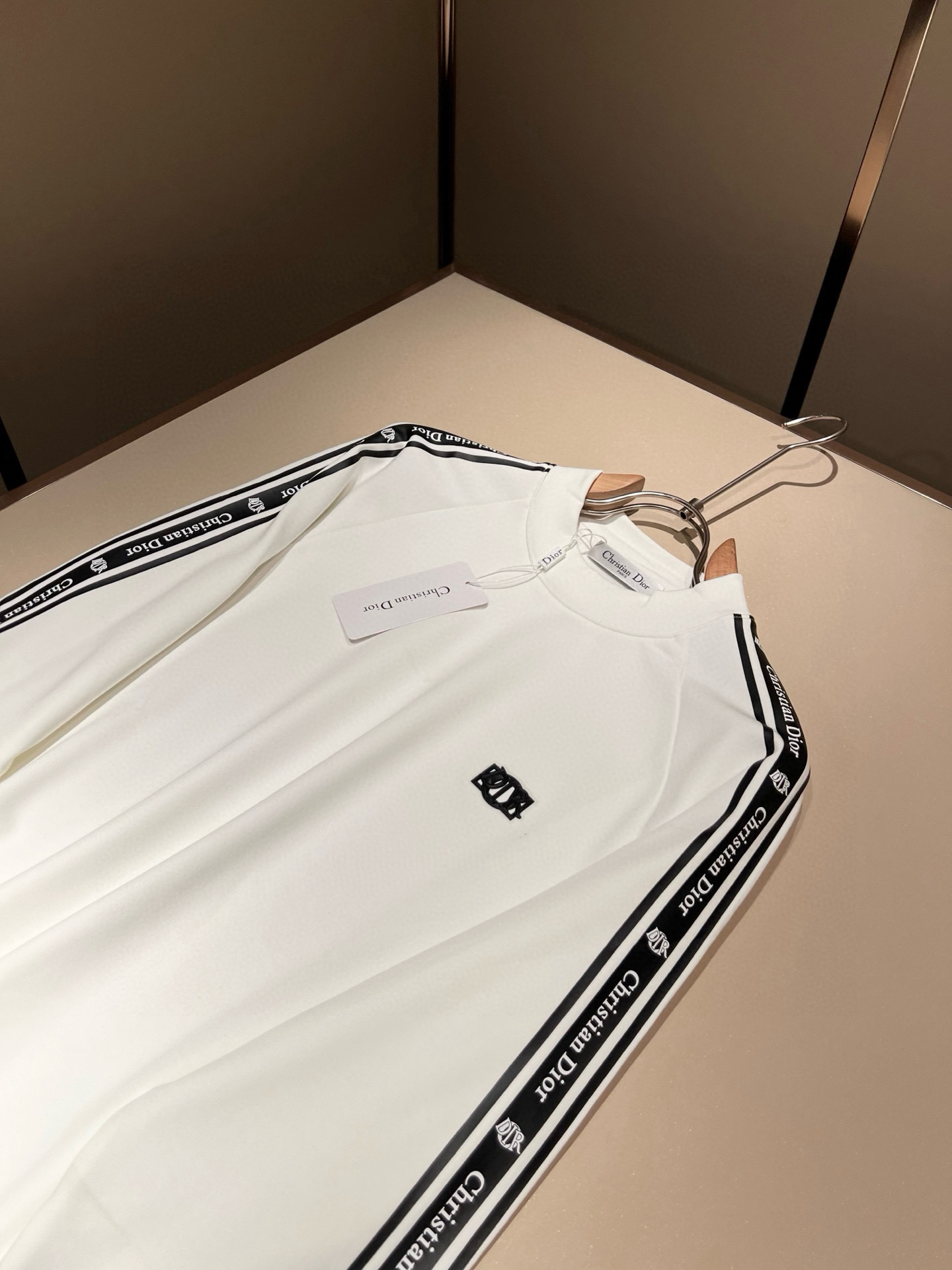 Dior Couple Basic Clothing Cotton Black M-l-xl