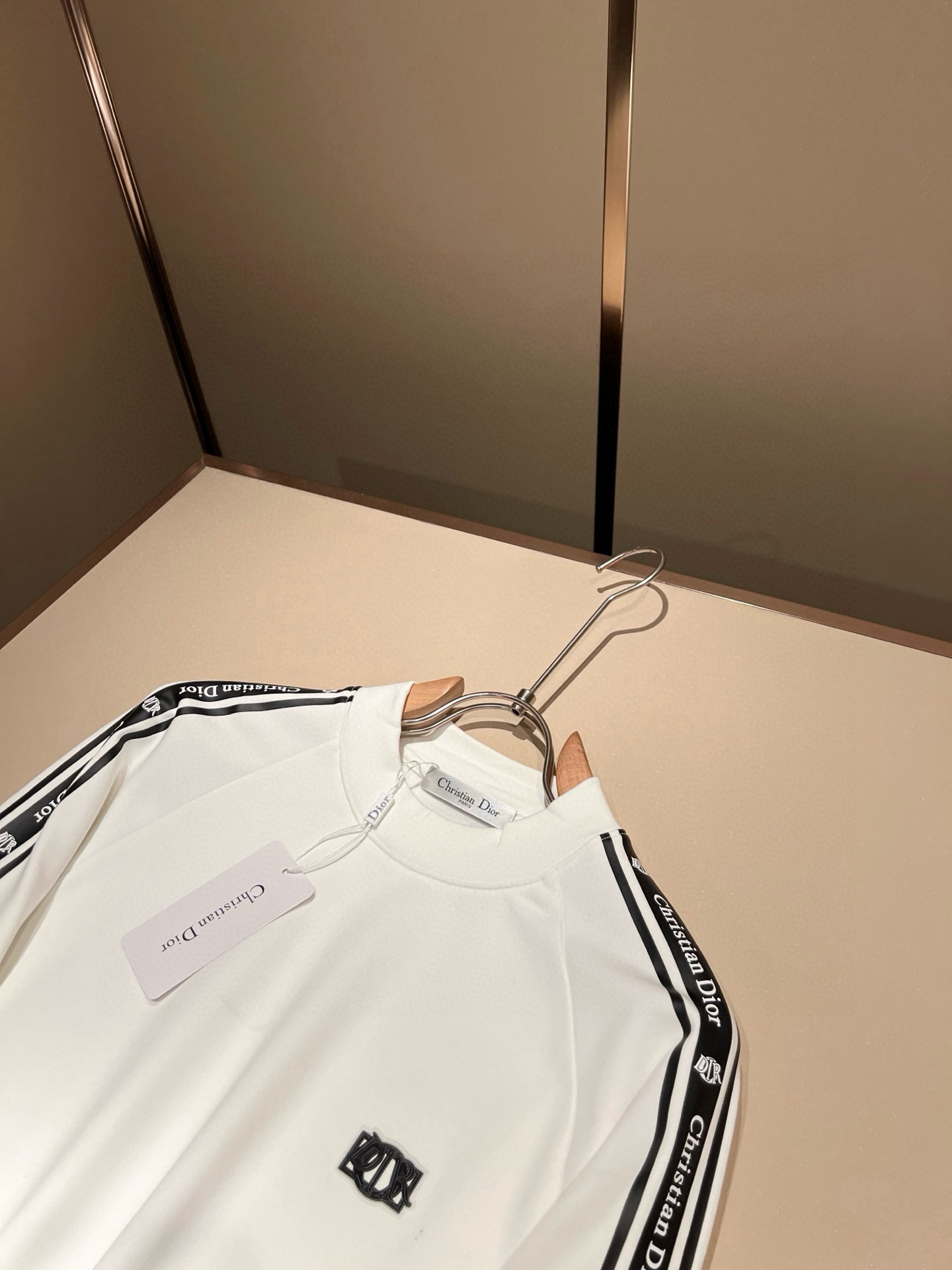Dior Couple Basic Clothing Cotton Black M-l-xl