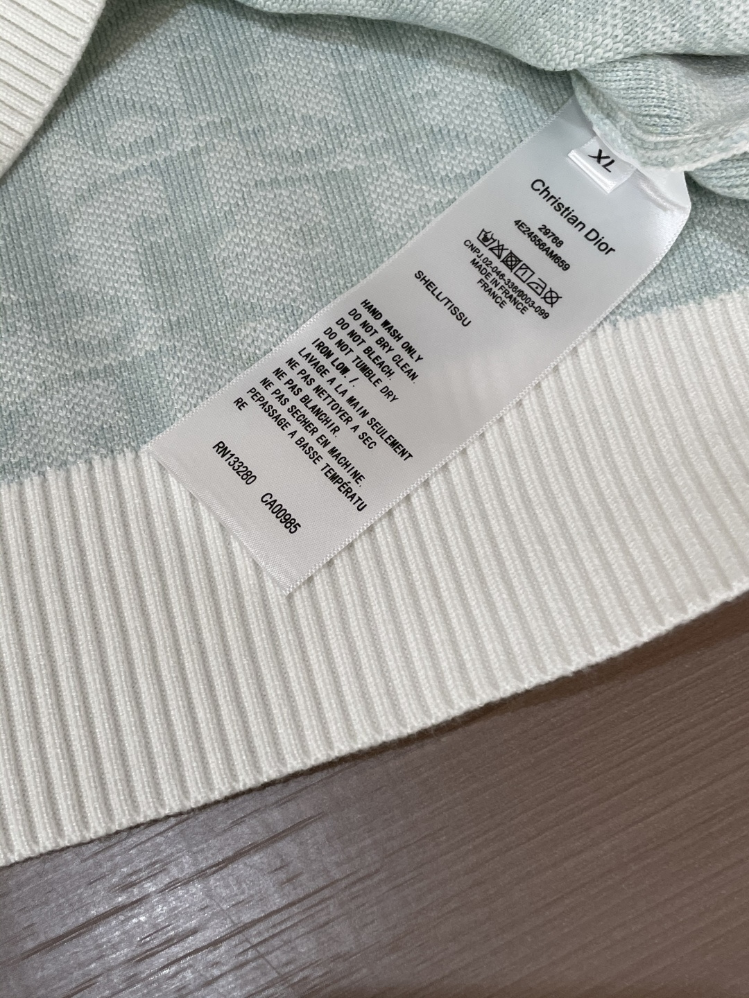 Dior Basic Clothing Knitted M-xl