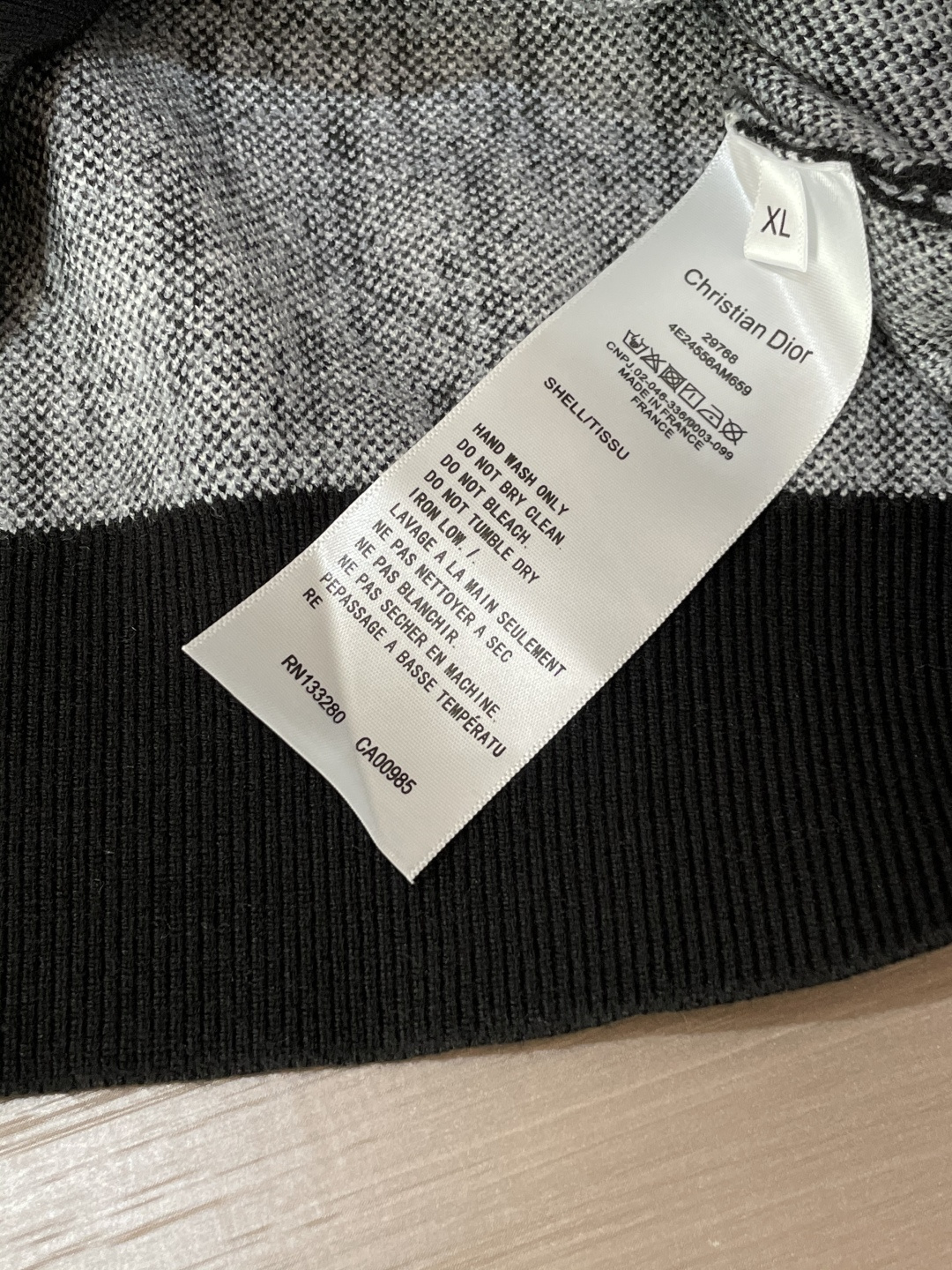 Dior Basic Clothing Knitted M-xl