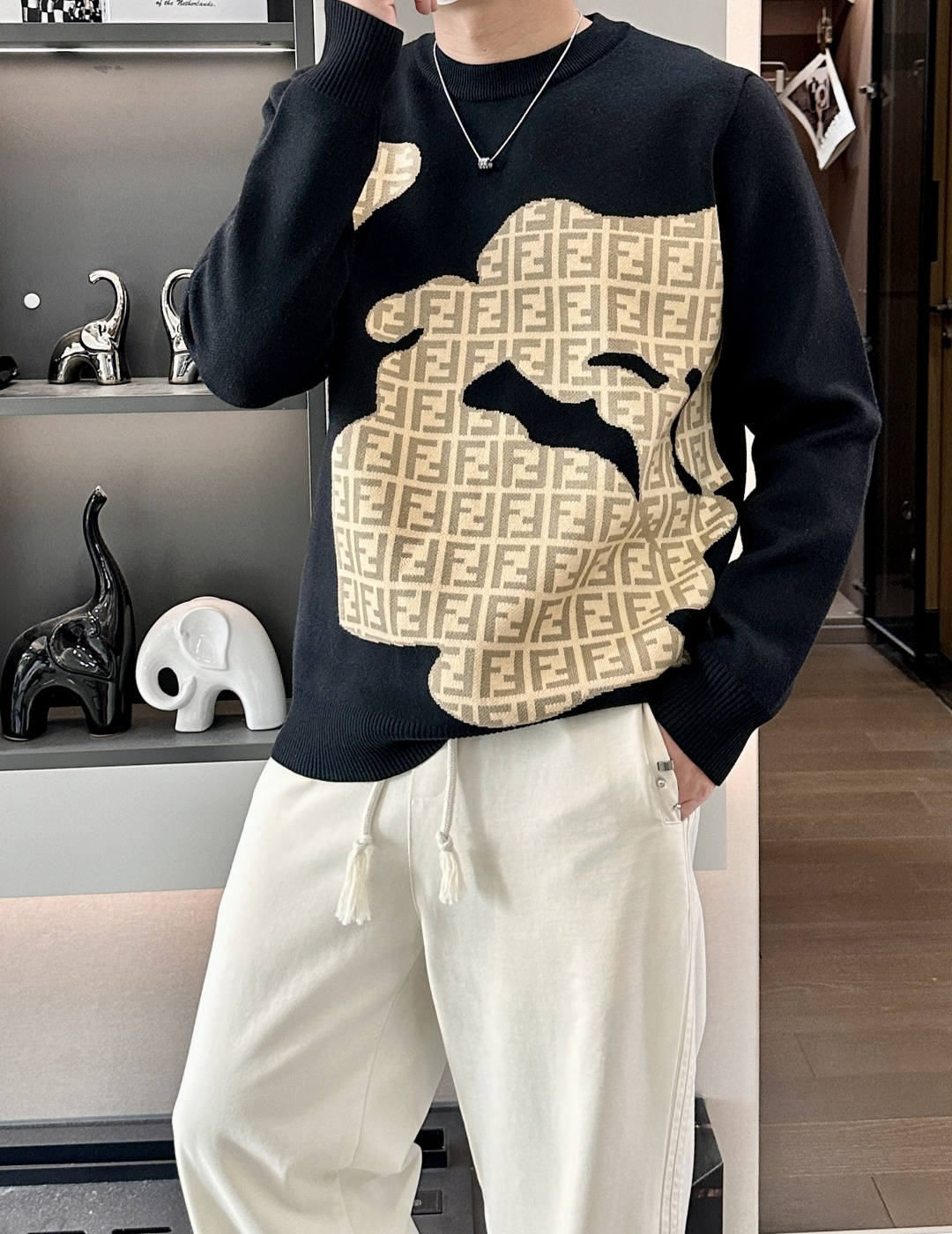 Fendi Basic Clothing Knitted M-xl