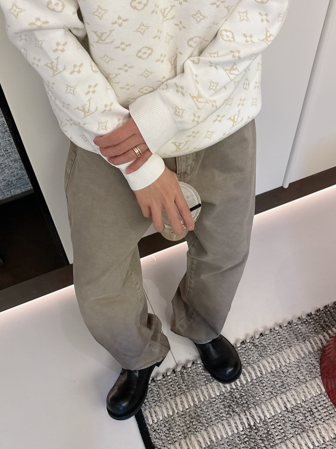 Louis Vuitton Basic Clothing Wool Printed M-l-xxxl