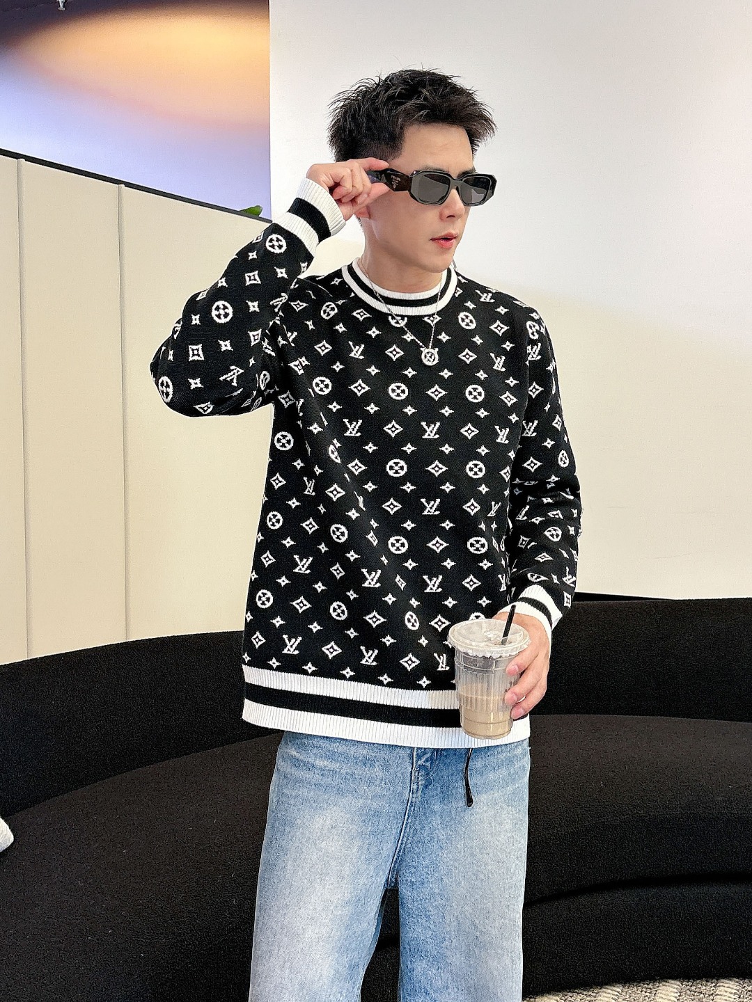 Louis Vuitton Basic Clothing Wool M-l-xl