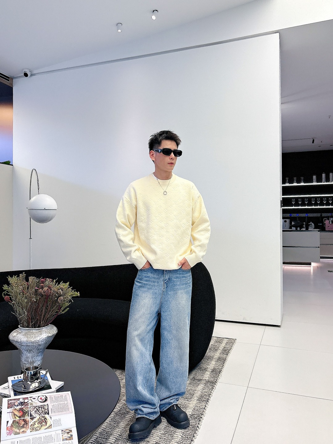 Louis Vuitton Basic Clothing Wool M-l-xl