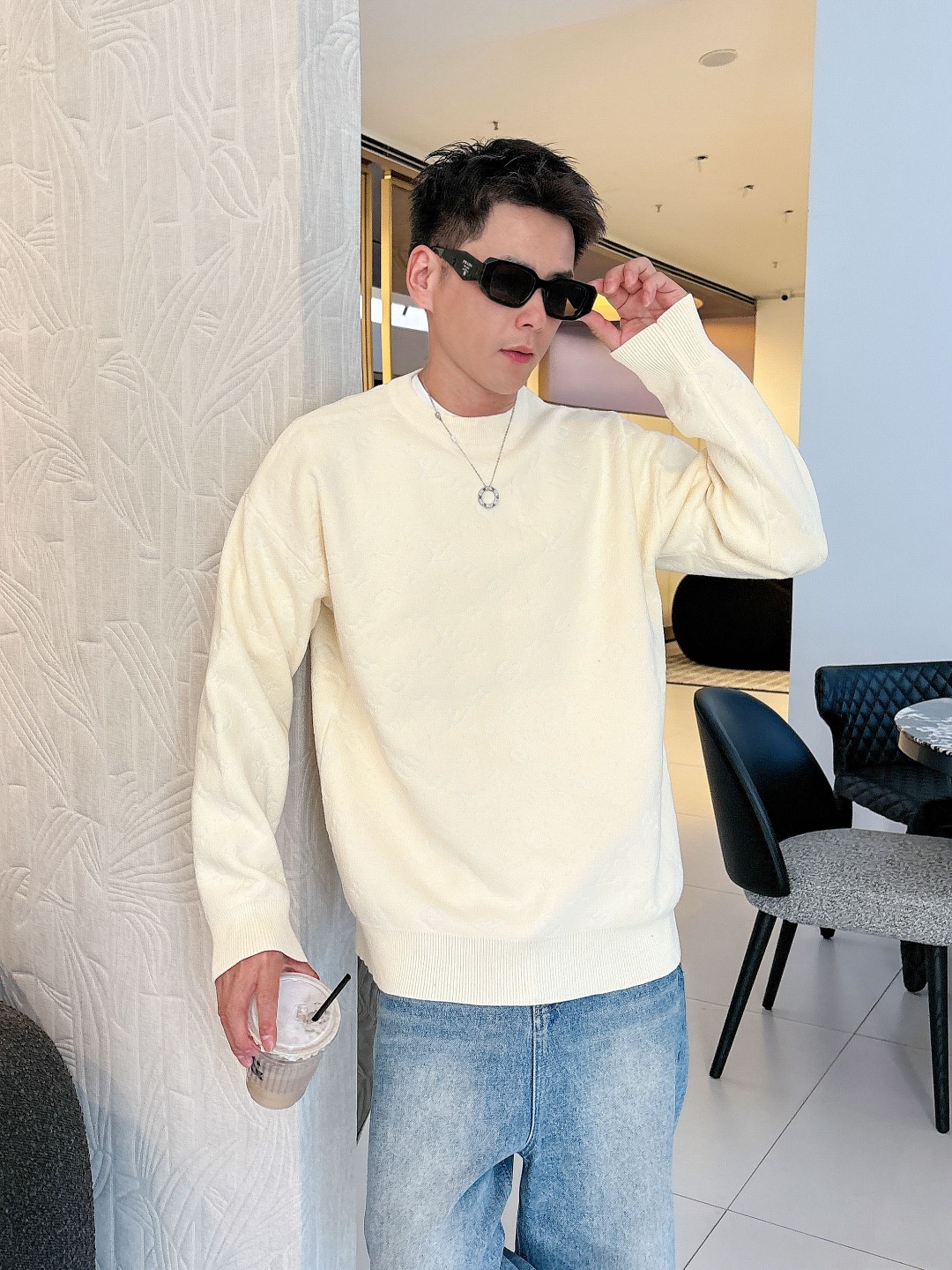 Louis Vuitton Basic Clothing Wool M-l-xl