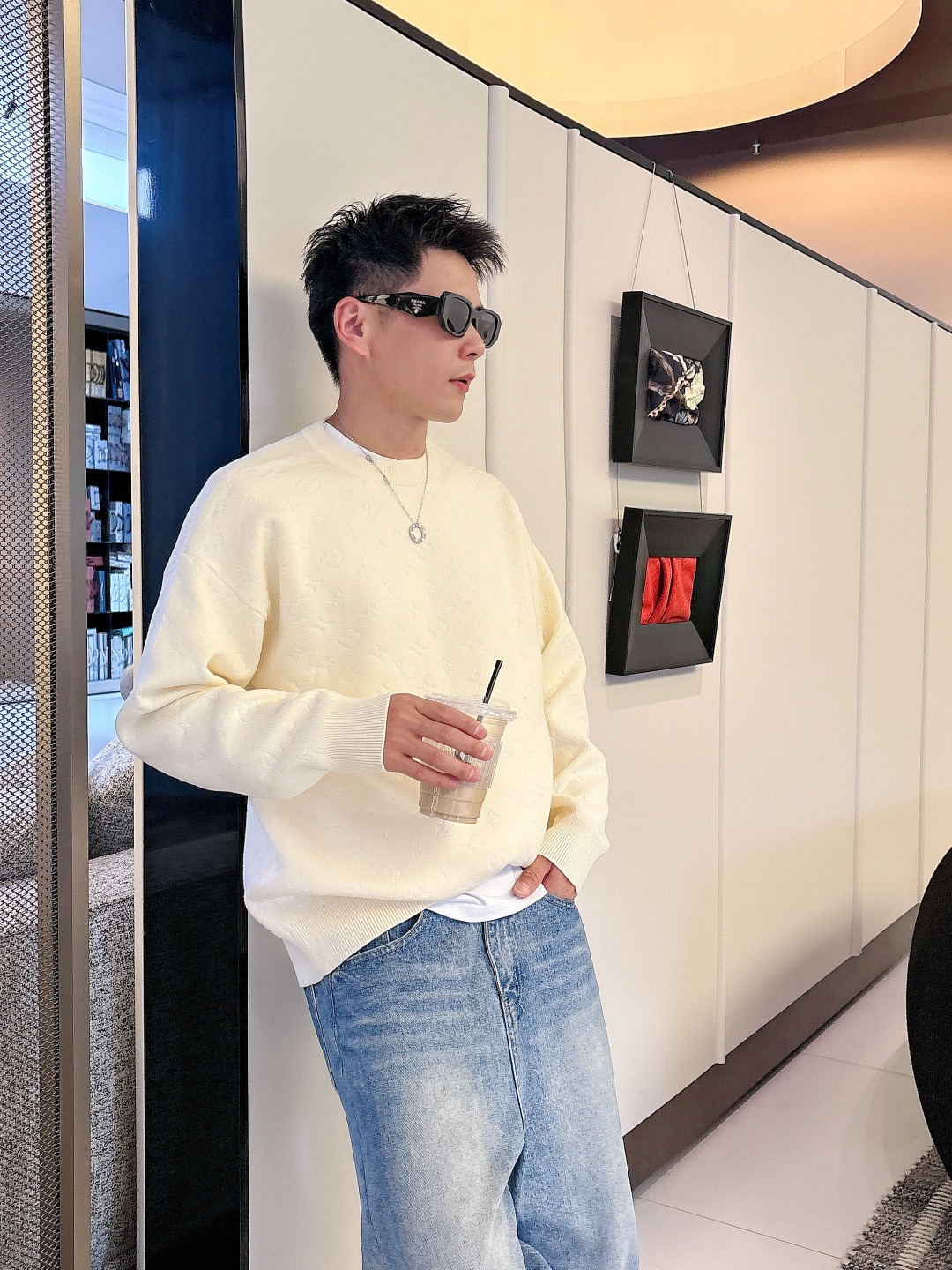 Louis Vuitton Basic Clothing Wool M-l-xl