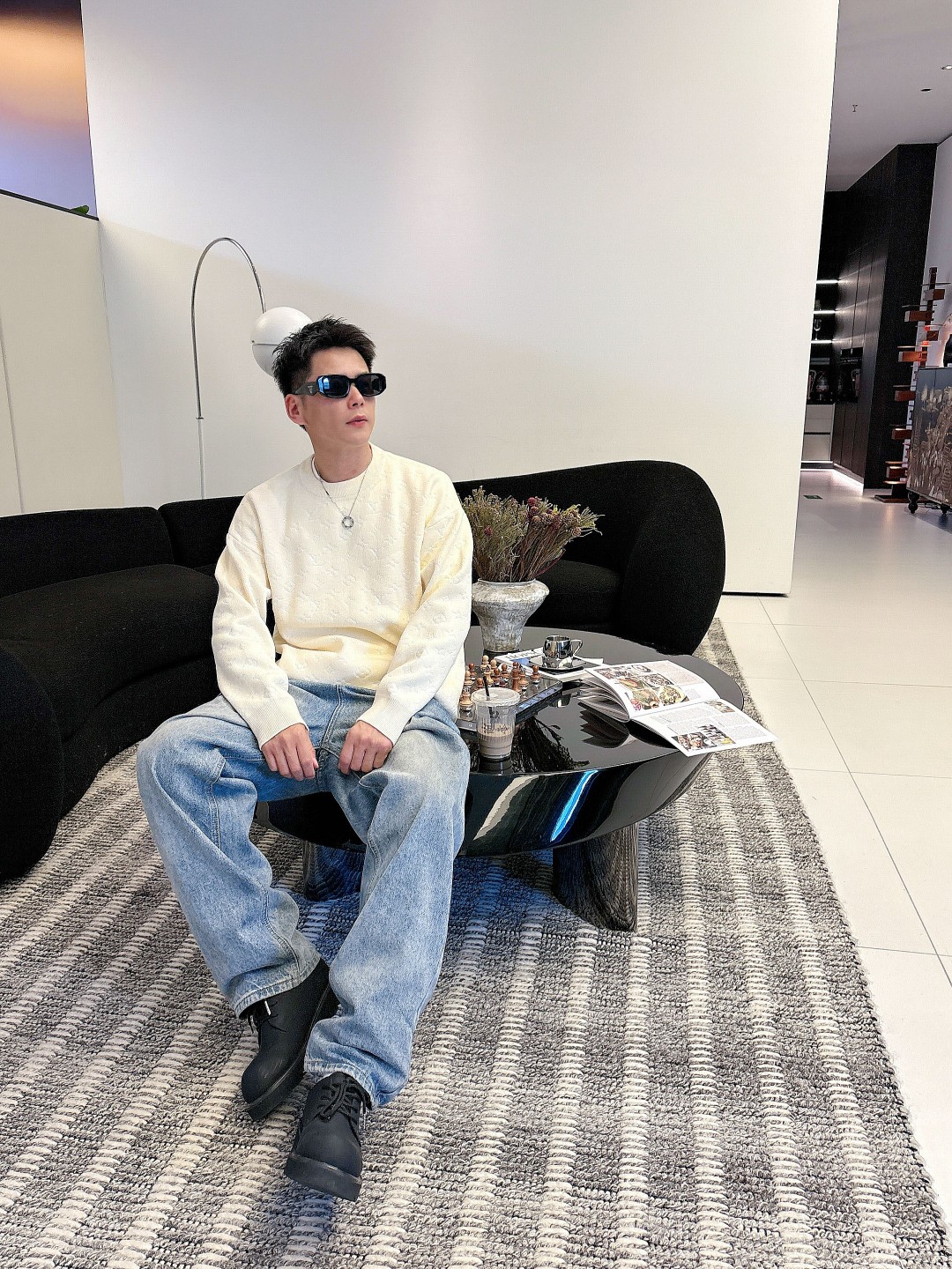 Louis Vuitton Basic Clothing Wool M-l-xl