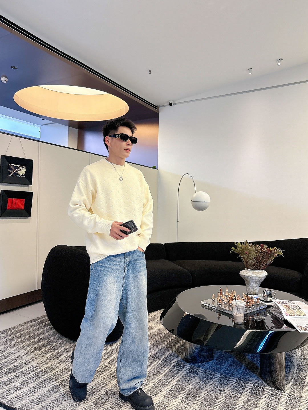 Louis Vuitton Basic Clothing Wool M-l-xl