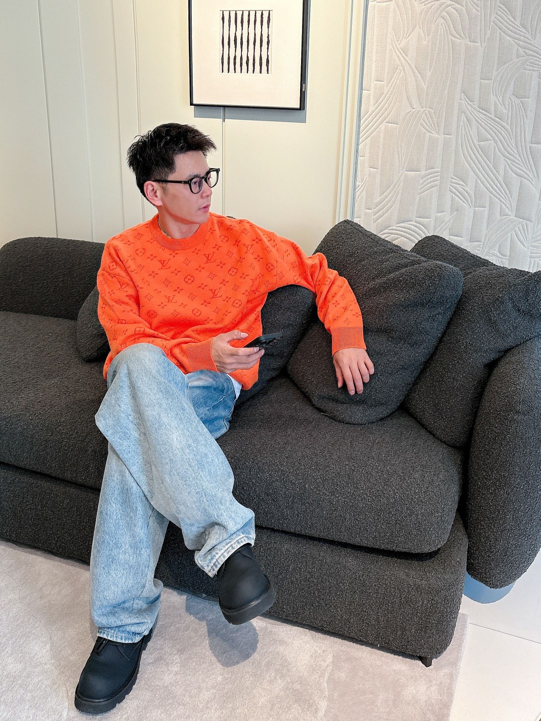 Louis Vuitton Basic Clothing Wool M-l-xl