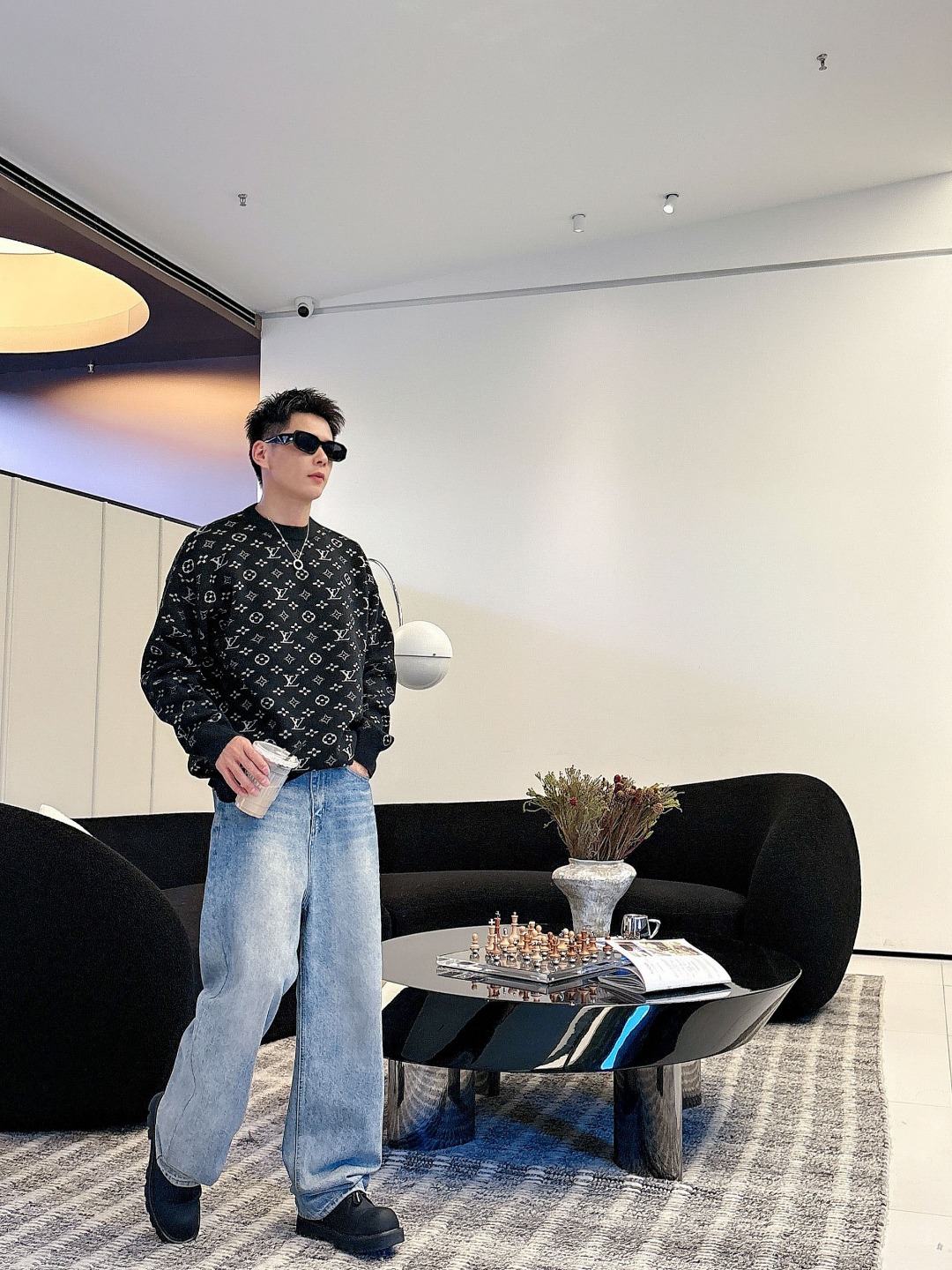 Louis Vuitton Basic Clothing Wool M-l-xl