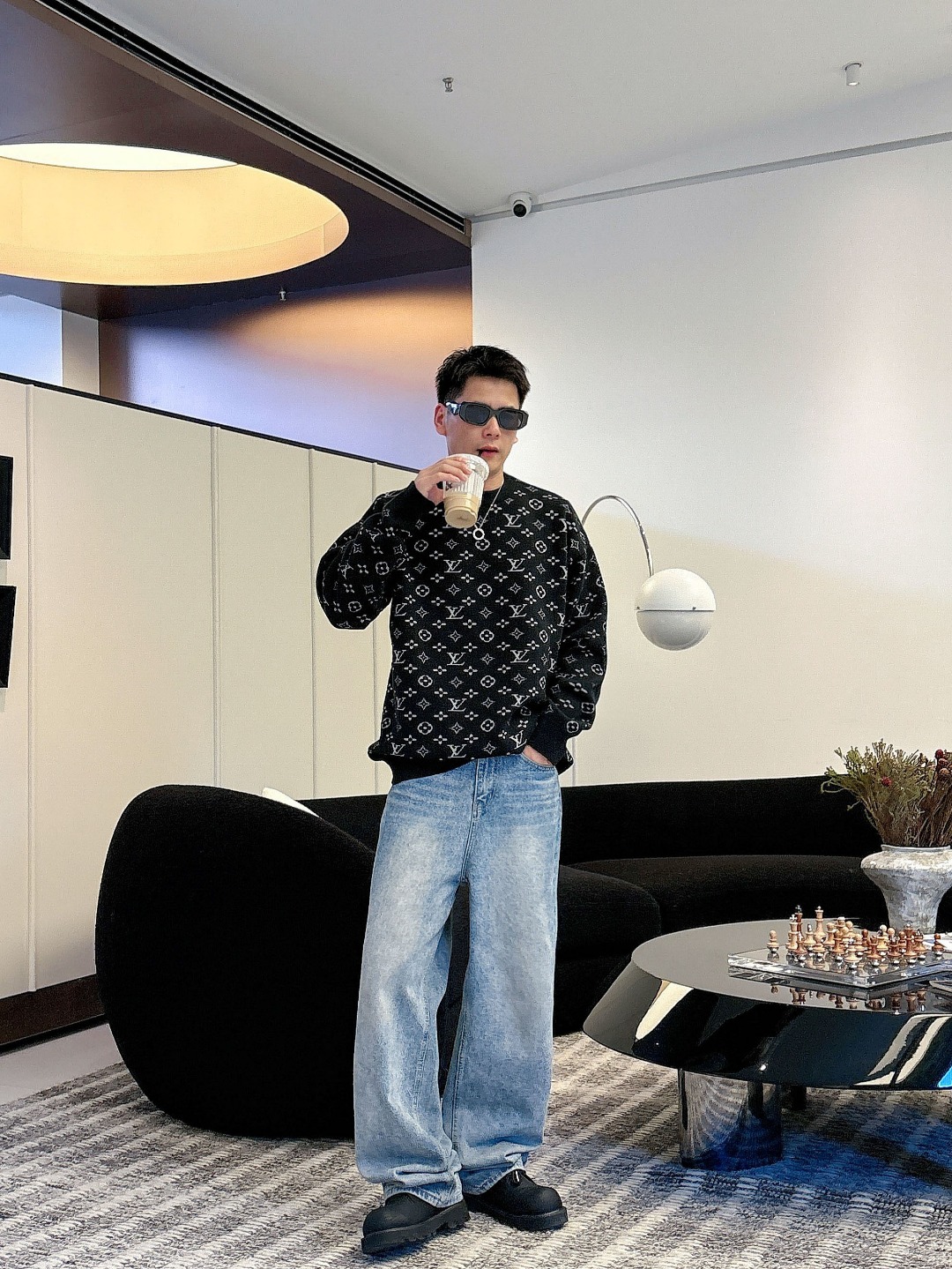 Louis Vuitton Basic Clothing Wool M-l-xl