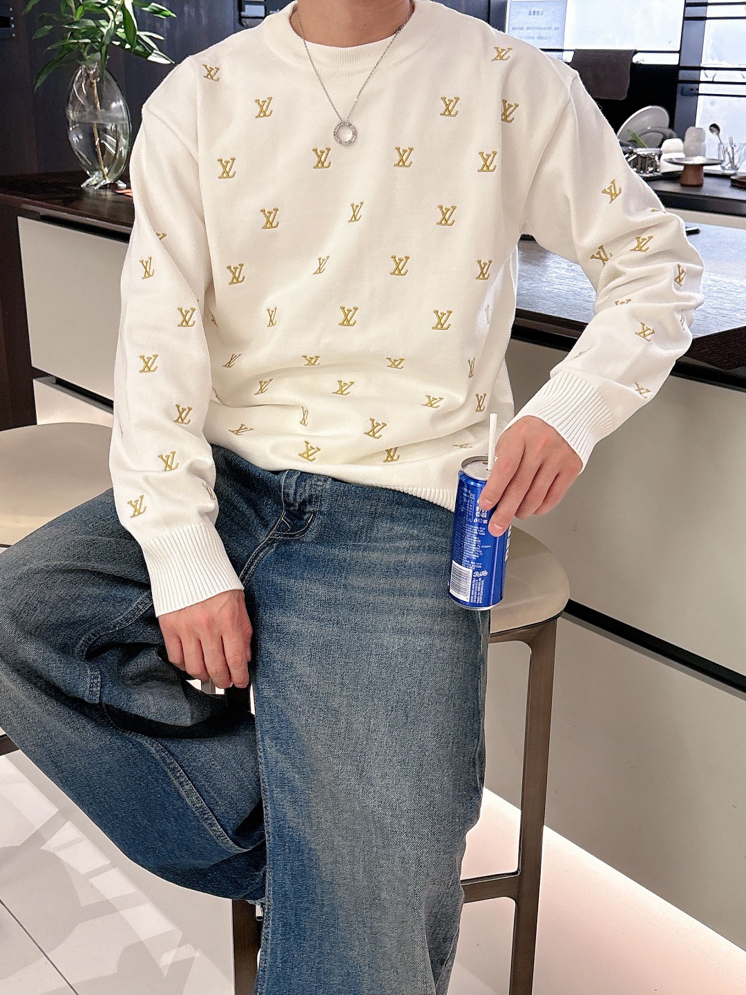 Louis Vuitton Basic Clothing Wool M-l-xl