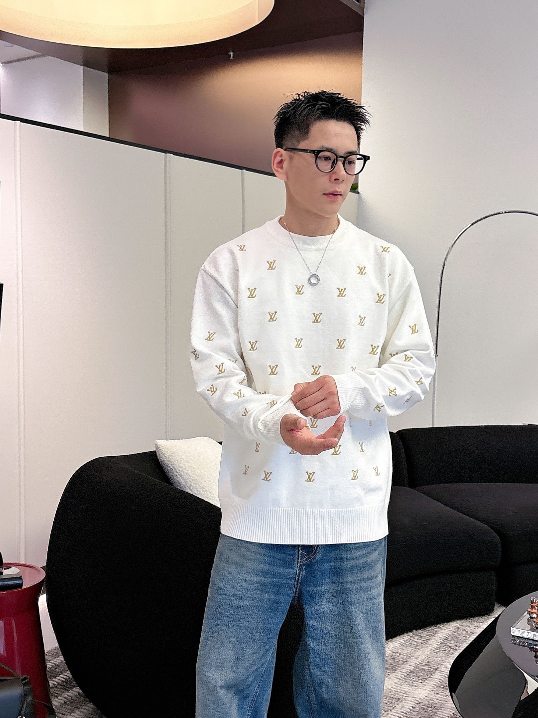 Louis Vuitton Basic Clothing Wool M-l-xl