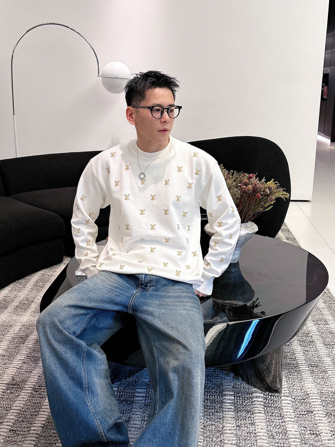Louis Vuitton Basic Clothing Wool M-l-xl