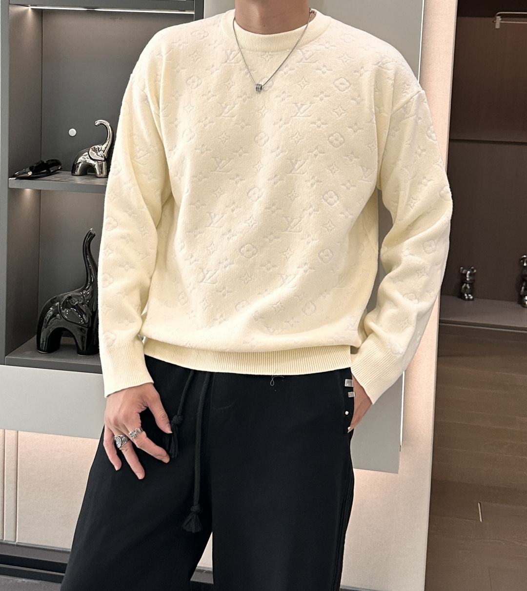 Louis Vuitton Basic Clothing Knitted M-l-xl