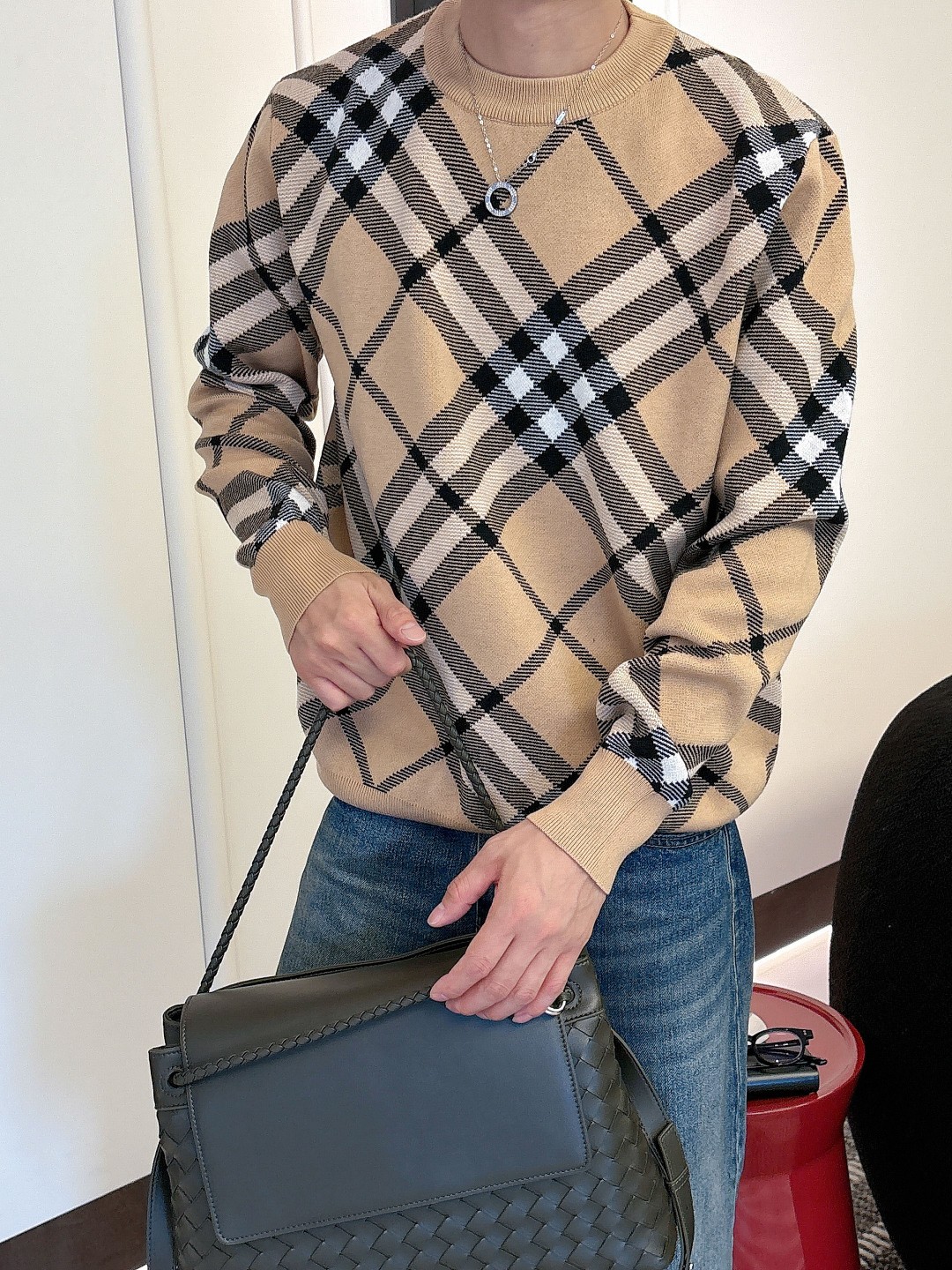 Burberry Basic Clothing Wool M-xl