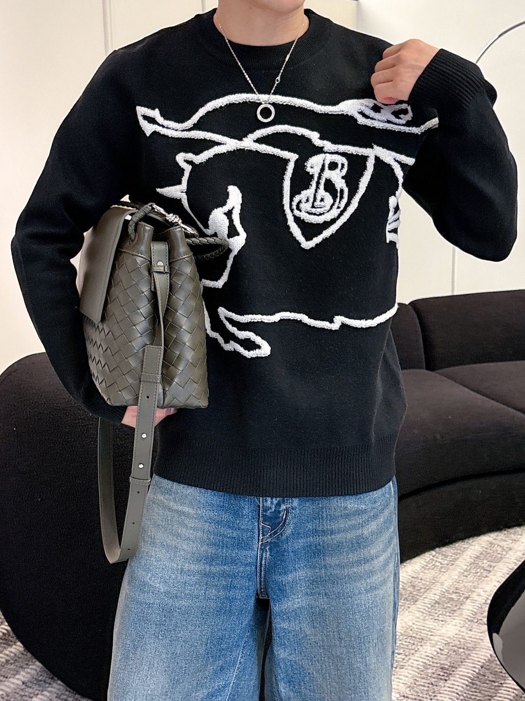 Burberry Basic Clothing Wool M-xl