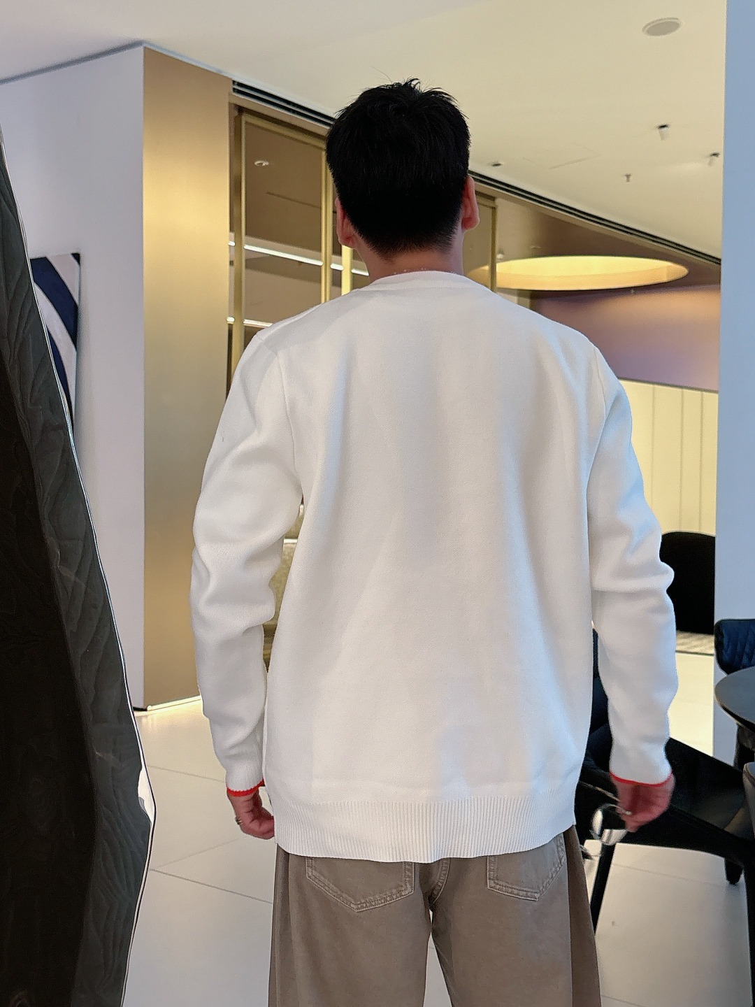 Hermès Basic Clothing Wool Printed M-l-xxxl