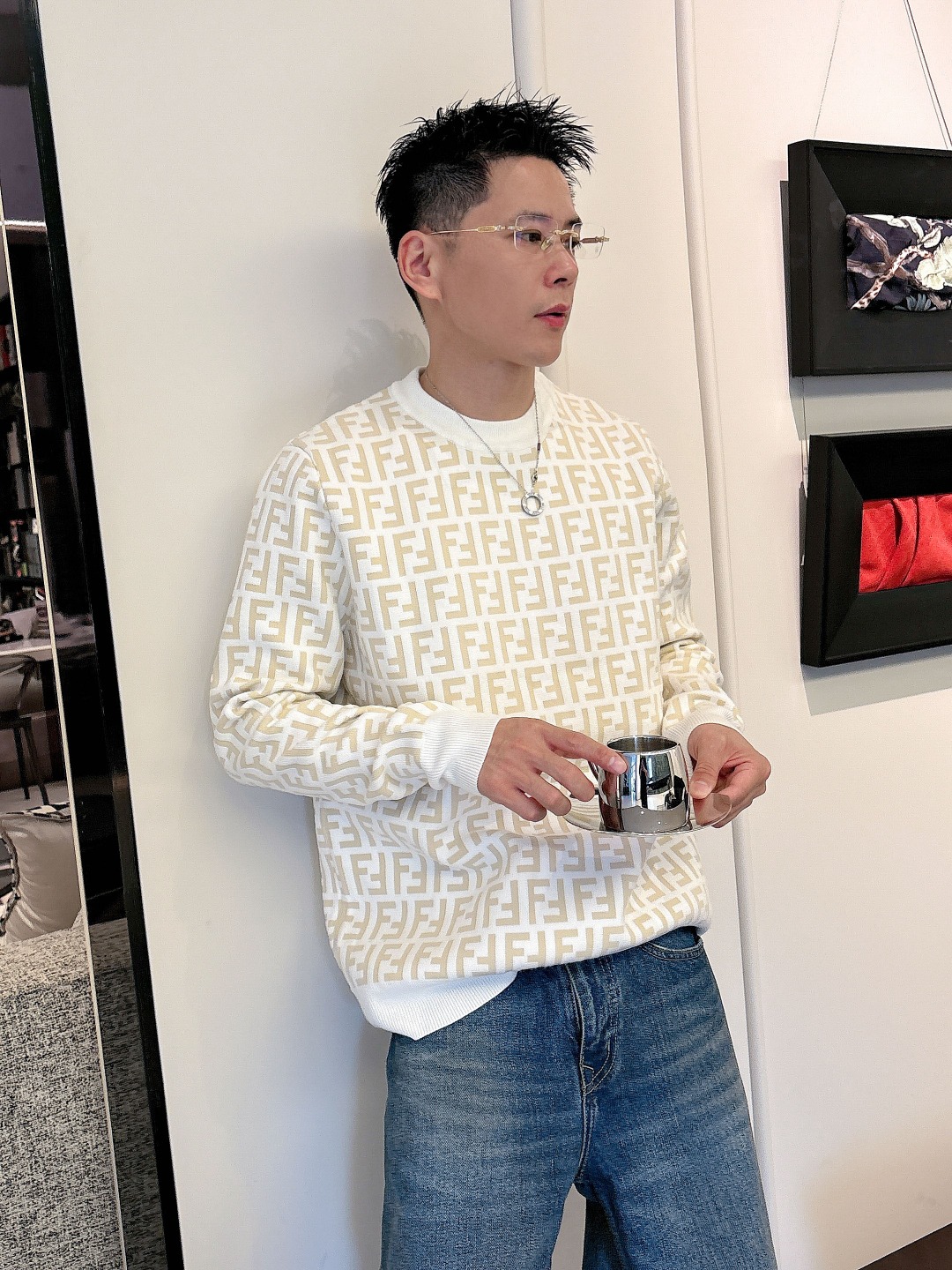 Fendi Basic Clothing Wool M-xl