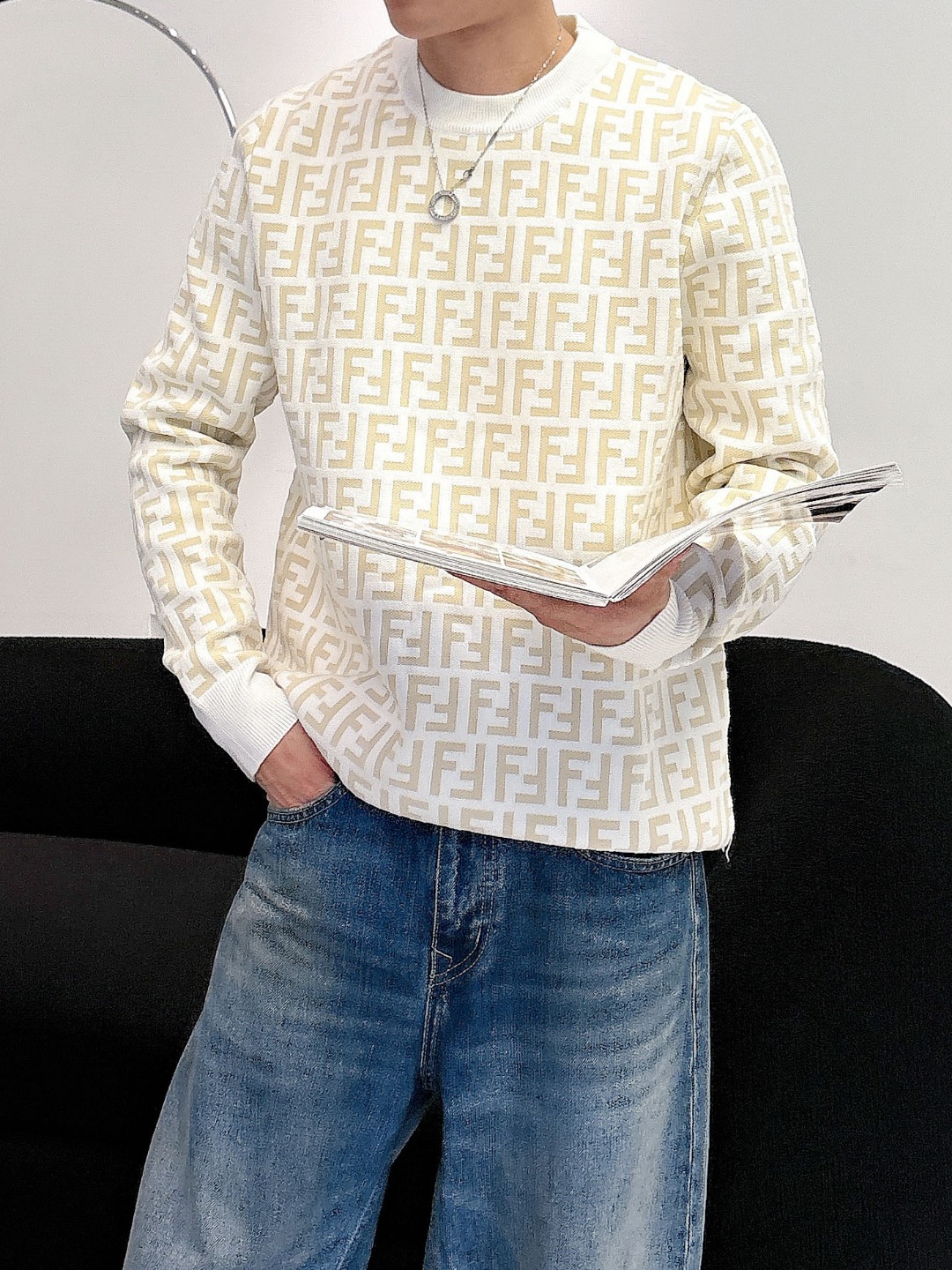 Fendi Basic Clothing Wool M-xl