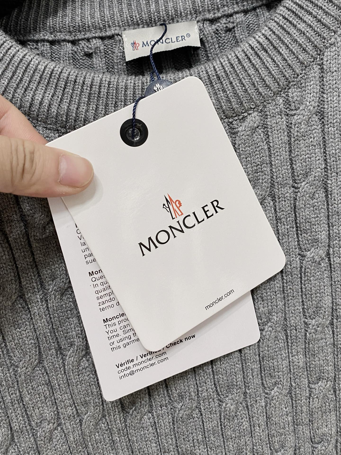Moncler Basic Clothing Wool M-l-xl