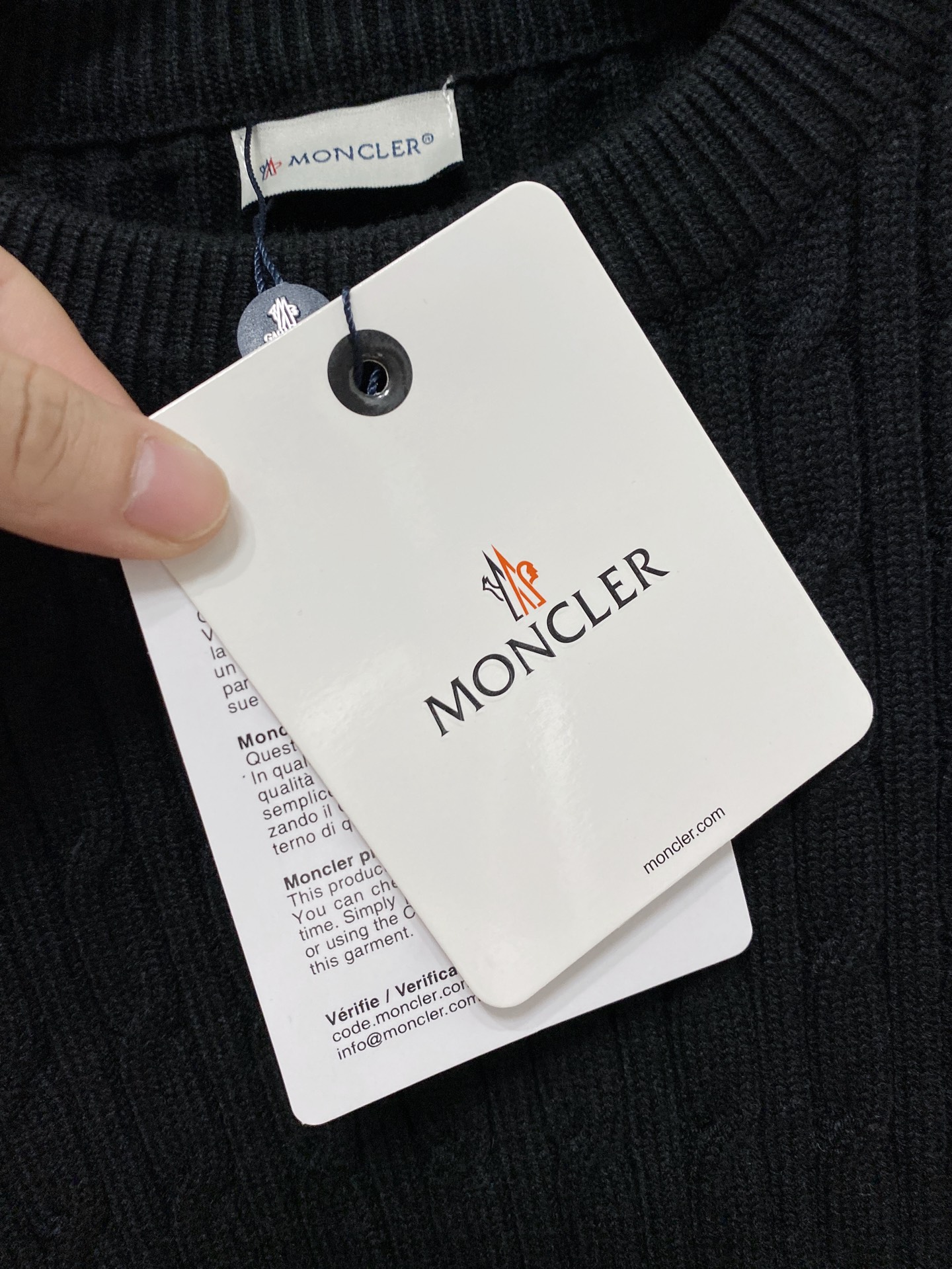 Moncler Basic Clothing Wool M-l-xl