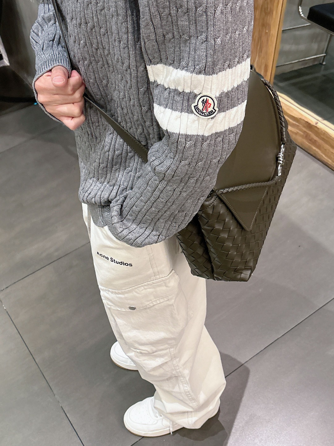 Moncler Basic Clothing Wool Printed M-l-xxxl