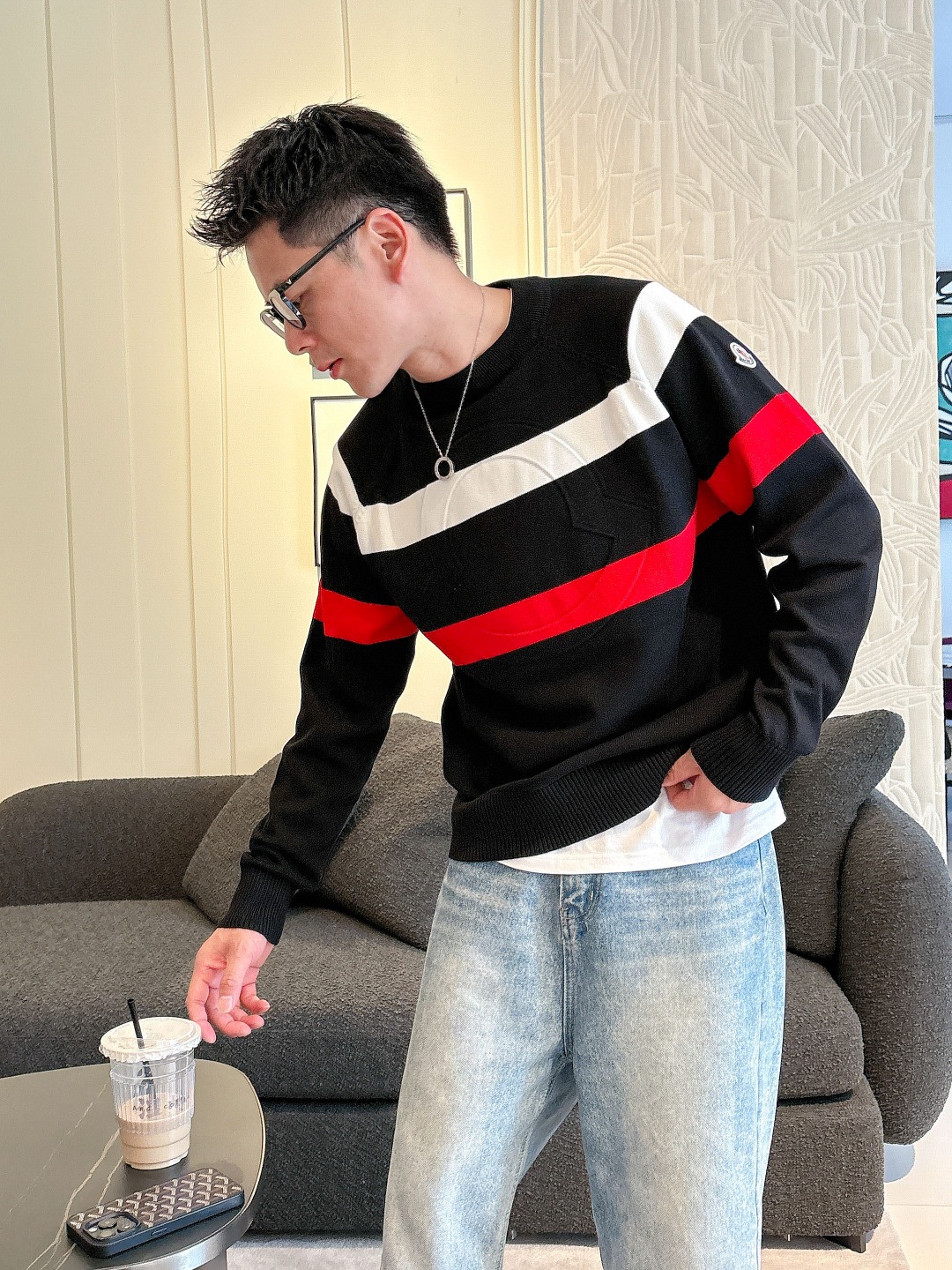 Moncler Basic Clothing Wool M-l-xl