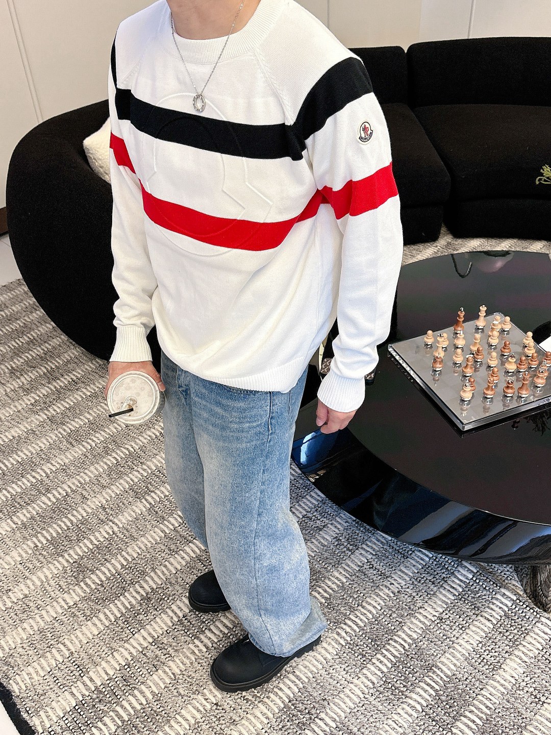 Moncler Basic Clothing Wool M-l-xl