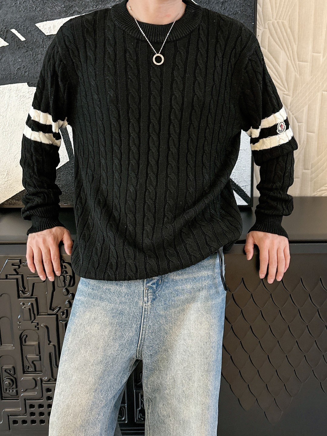 Moncler Basic Clothing Wool M-l-xl