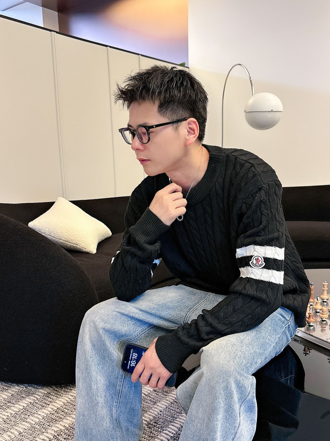 Moncler Basic Clothing Wool M-l-xl