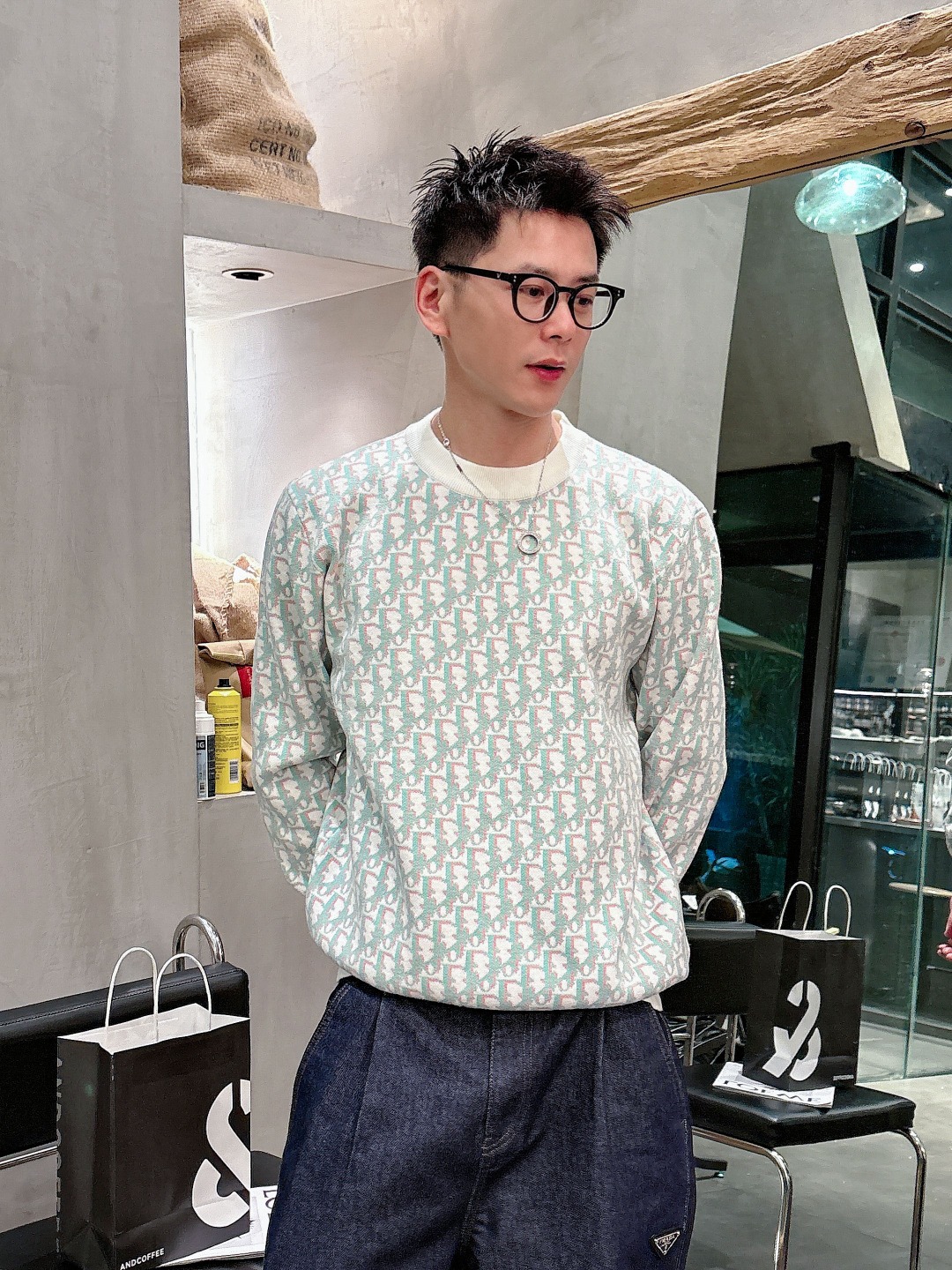 Dior Basic Clothing Wool M-xl