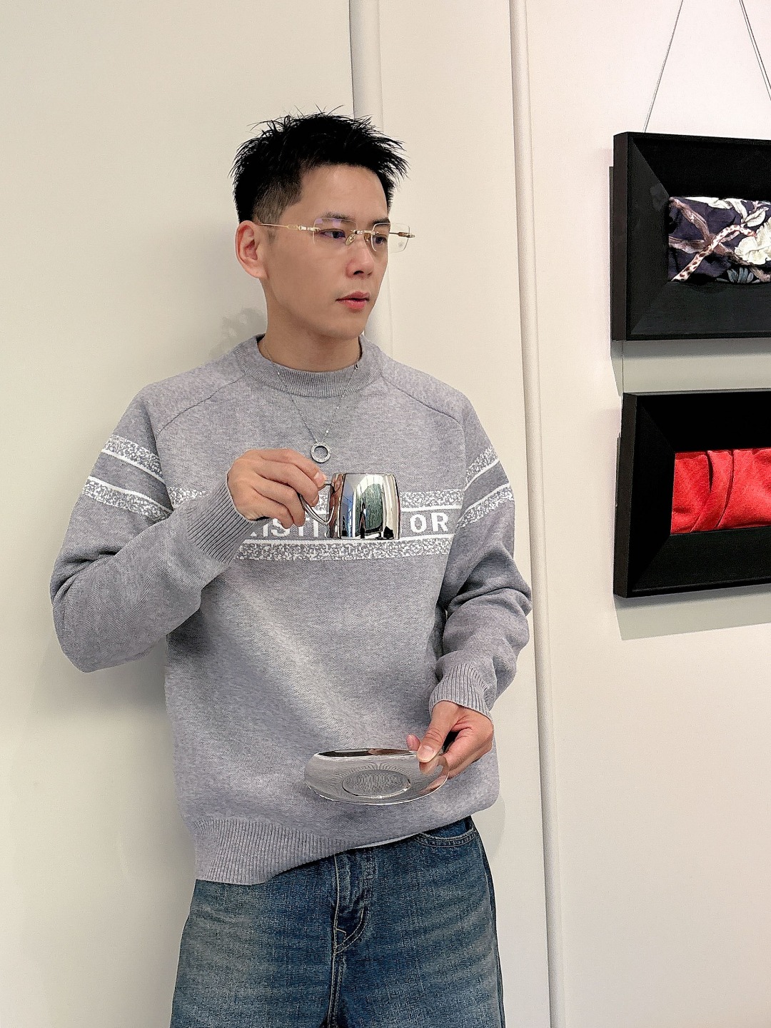 Dior Basic Clothing Wool M-xl