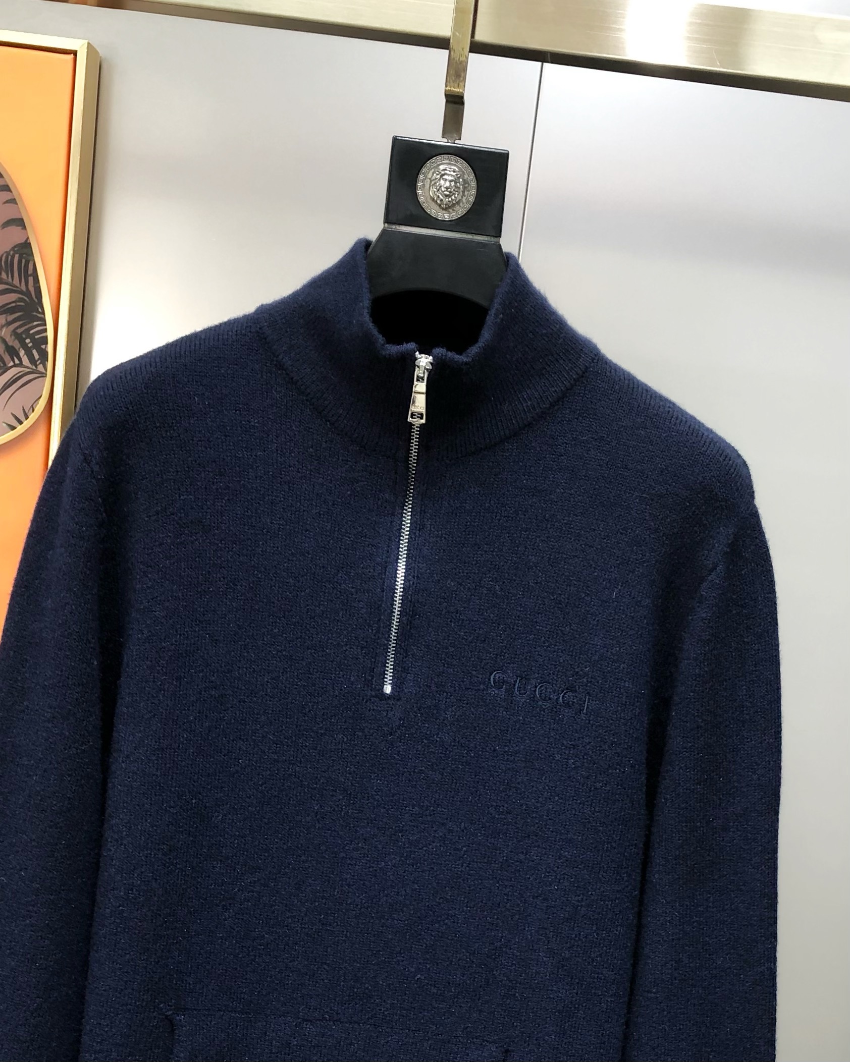 Gucci Male Basic Clothing Wool Black M-l-xl