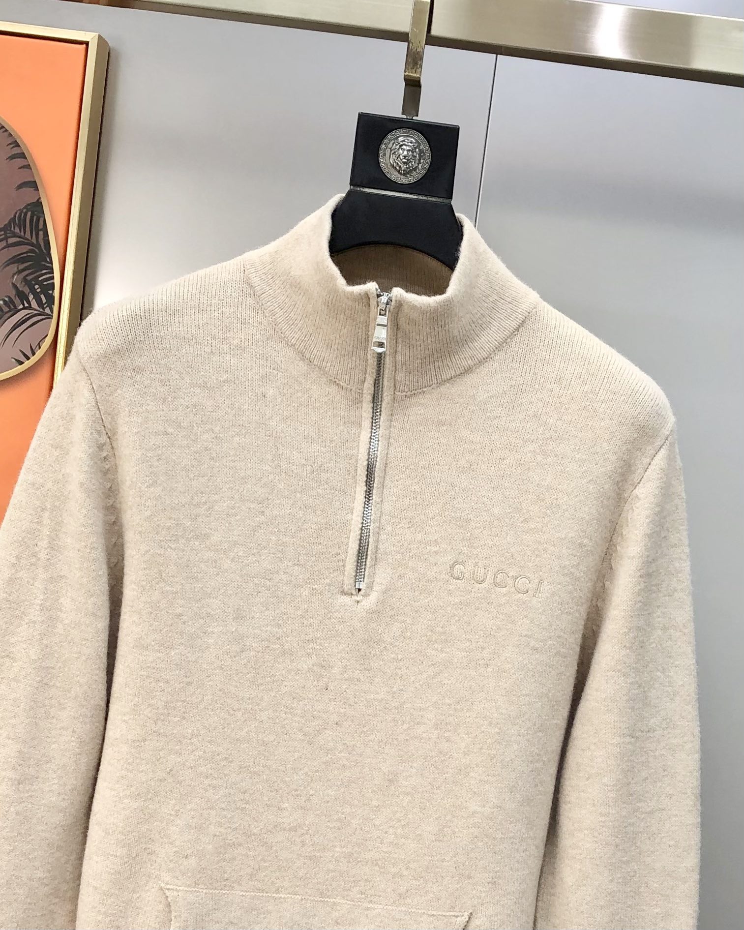 Gucci Male Basic Clothing Wool Black M-l-xl
