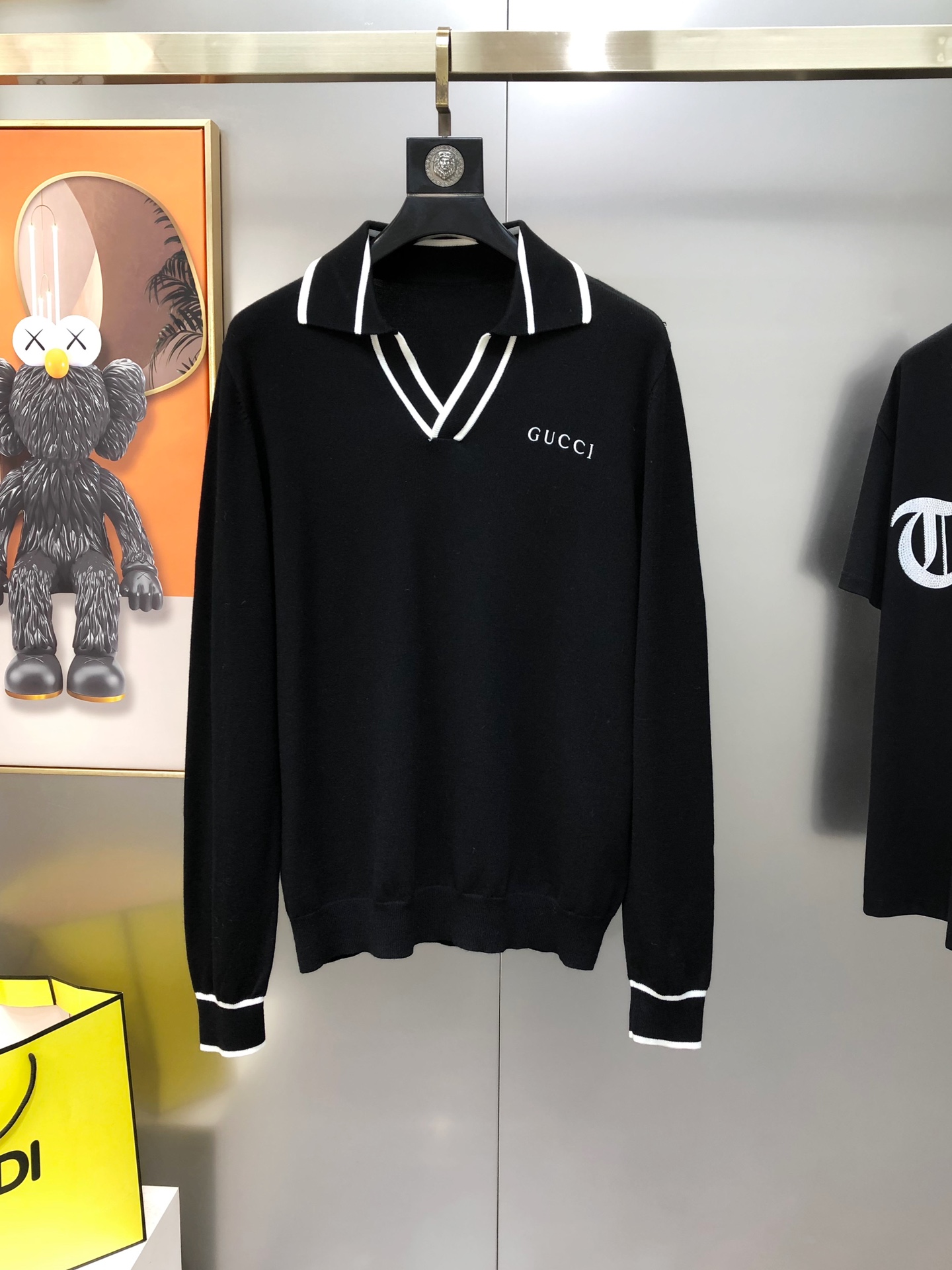Gucci Male Basic Clothing Cotton Black M-l-xl