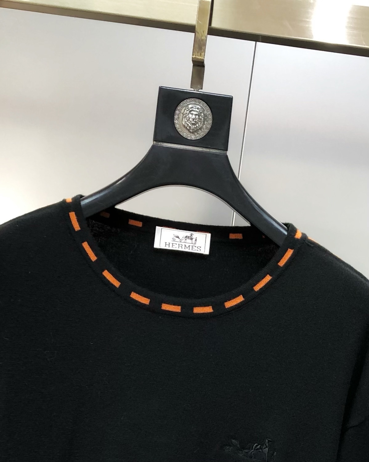 Hermès Male Basic Clothing Wool Black S-m-l-xl