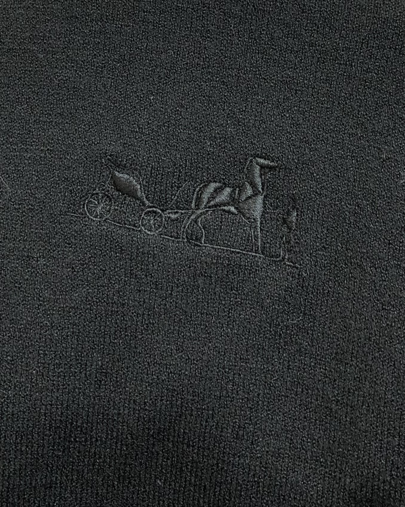 Hermès Male Basic Clothing Wool Black S-m-l-xl
