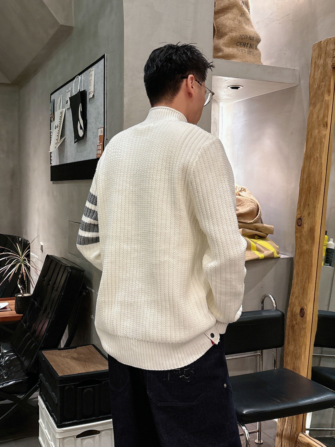 Thom Browne Basic Clothing Wool Printed M-l-xxxl