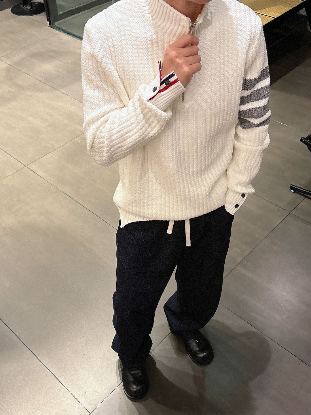 Thom Browne Basic Clothing Wool Printed M-l-xxxl
