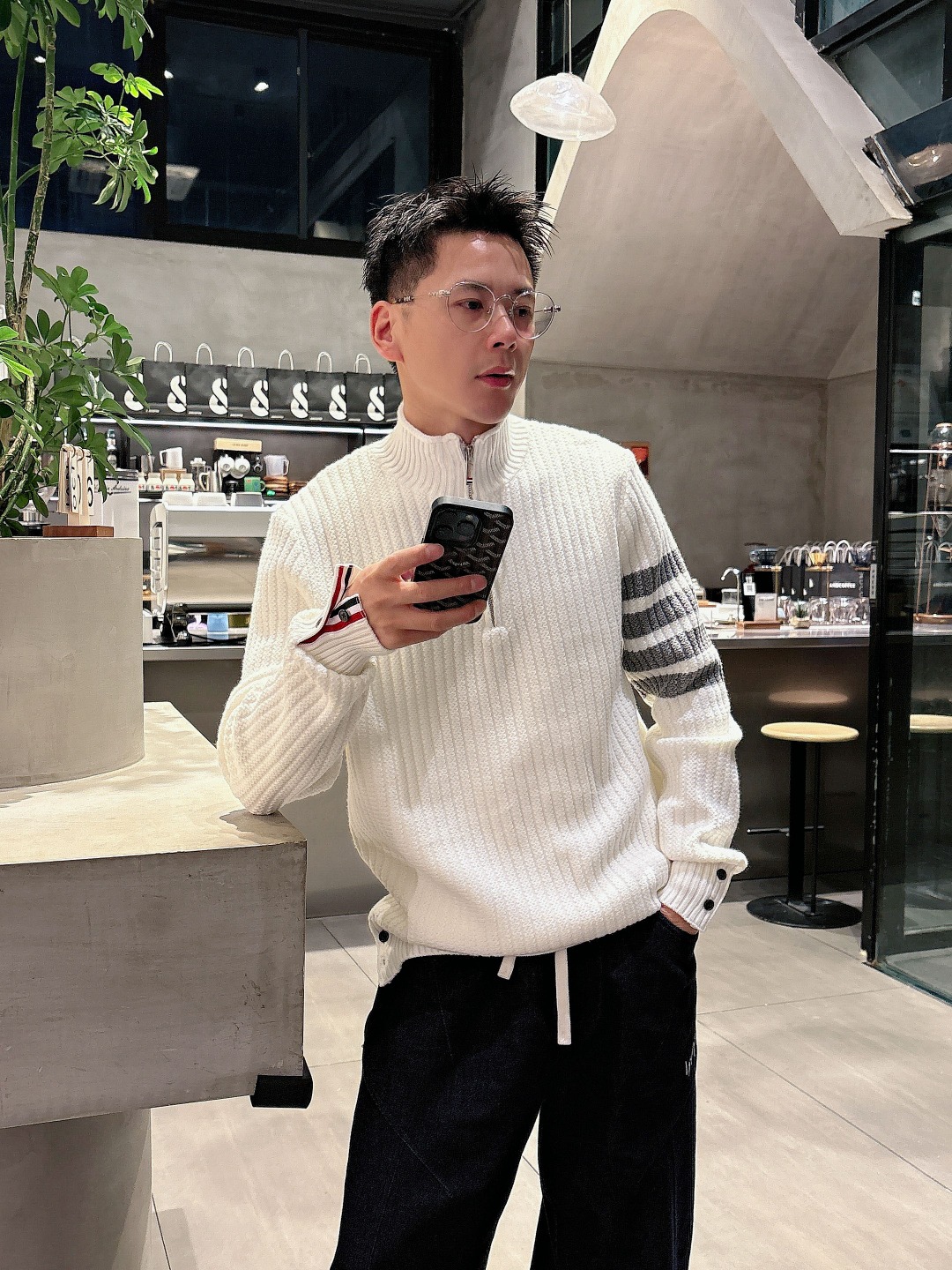 Thom Browne Basic Clothing Wool Printed M-l-xxxl
