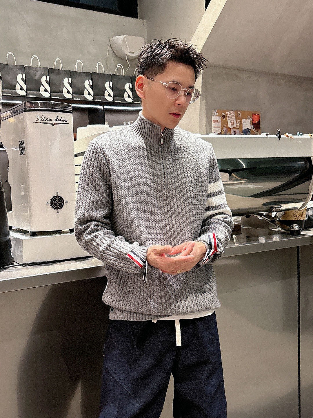 Thom Browne Basic Clothing Wool Printed M-l-xxxl