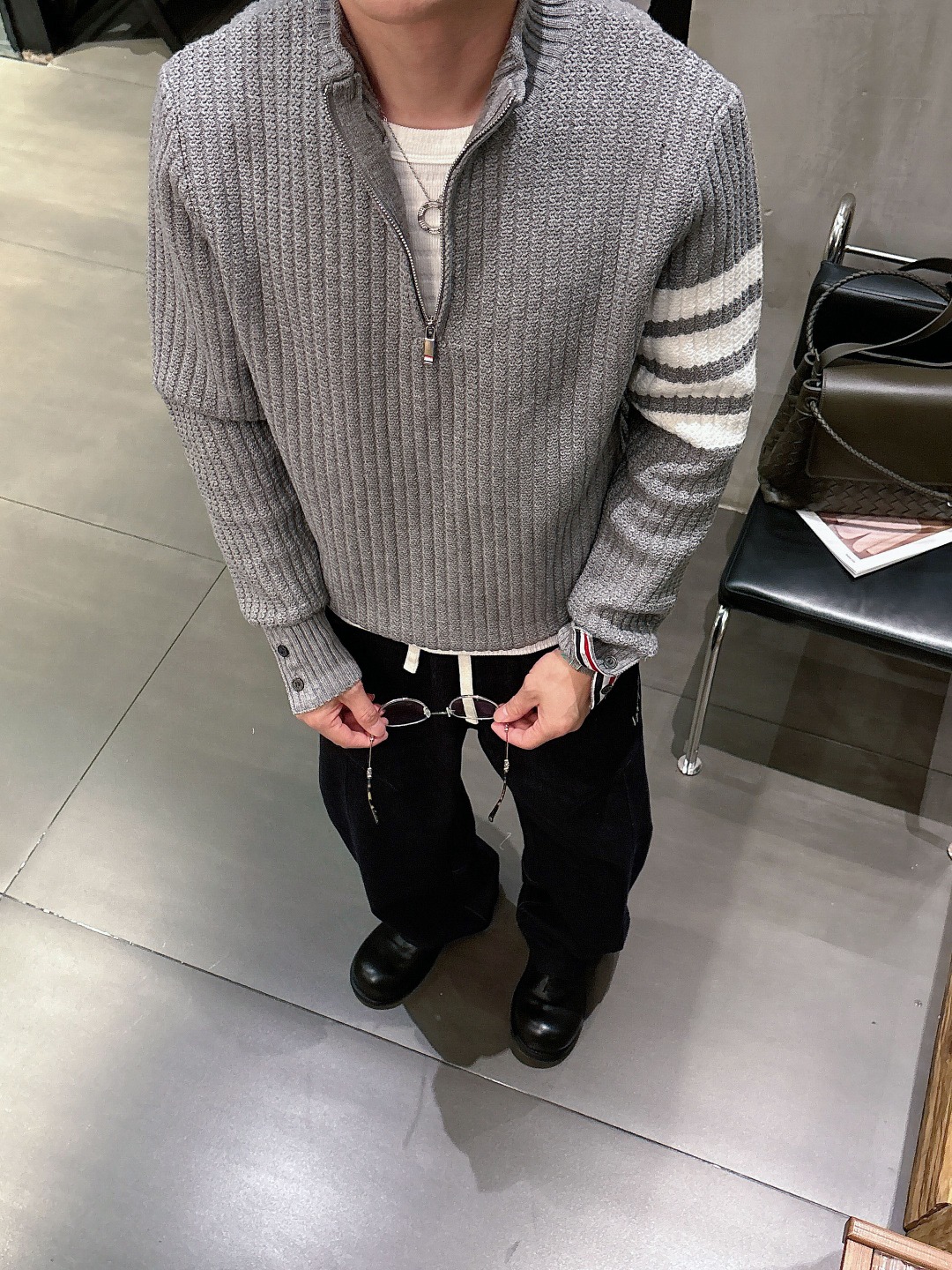Thom Browne Basic Clothing Wool Printed M-l-xxxl