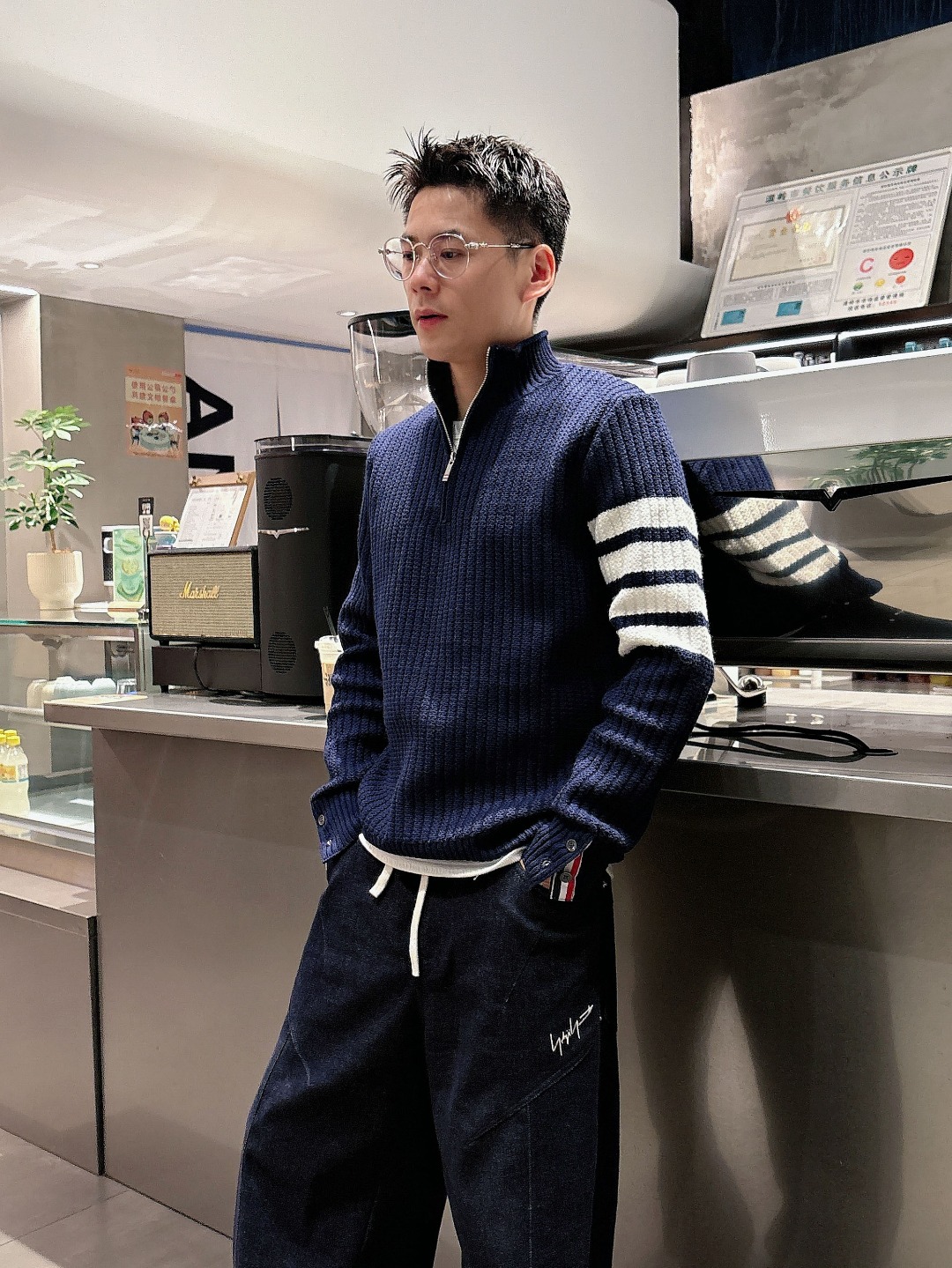 Thom Browne Basic Clothing Wool Printed M-l-xxxl