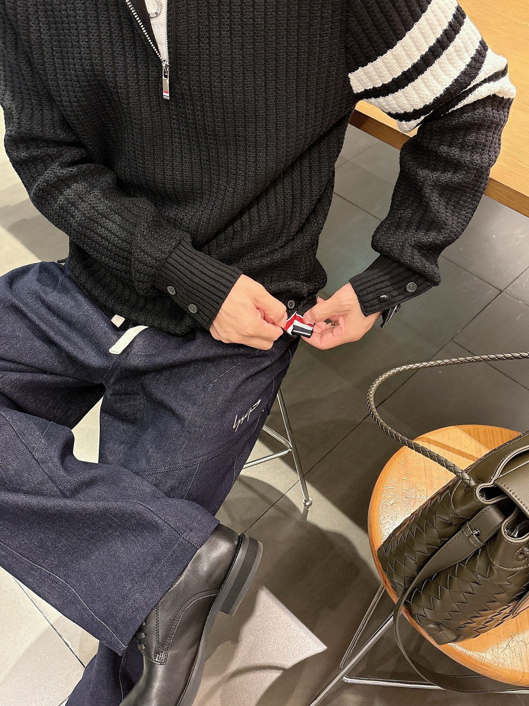 Thom Browne Basic Clothing Wool Printed M-l-xxxl