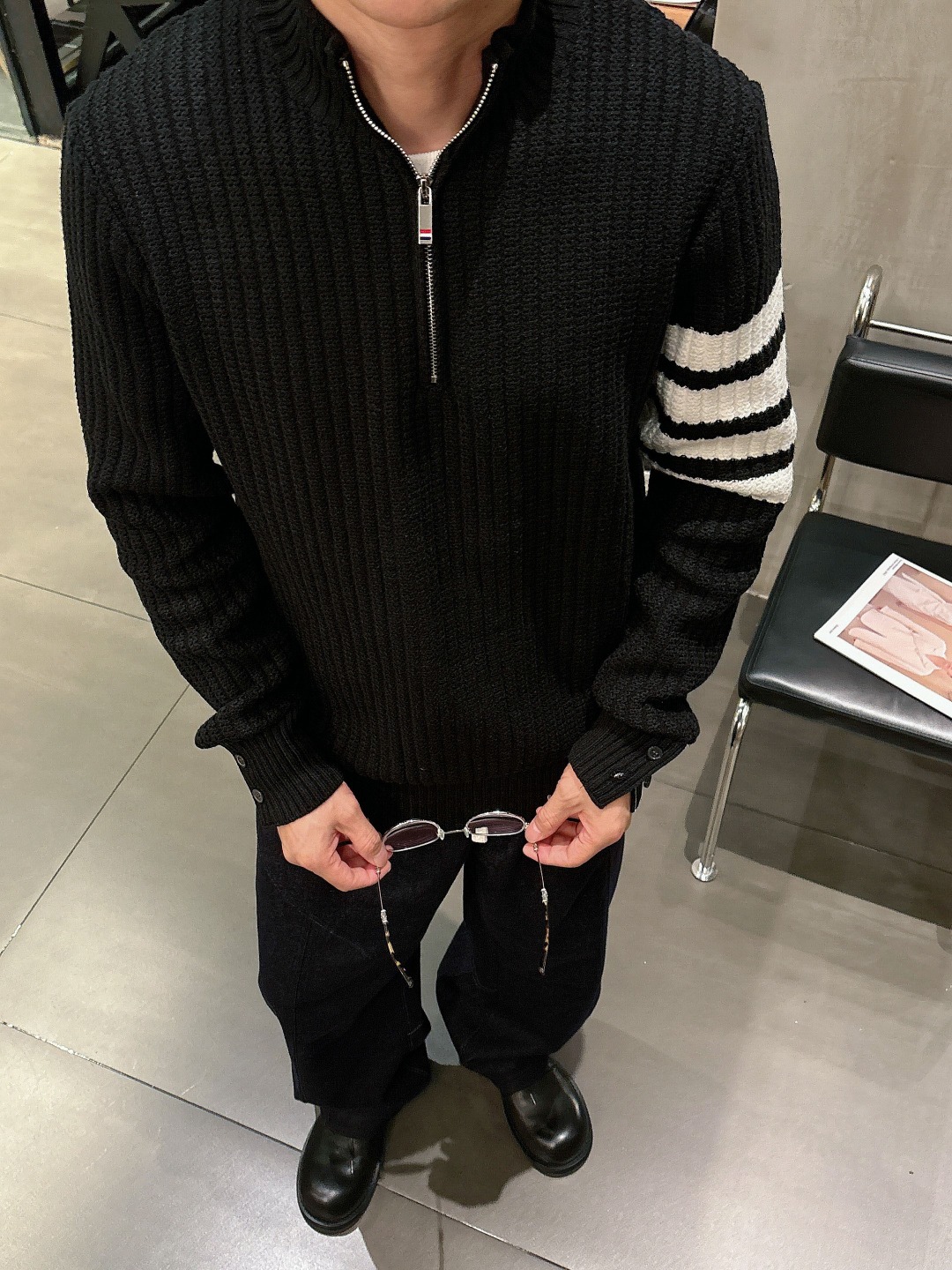 Thom Browne Basic Clothing Wool Printed M-l-xxxl